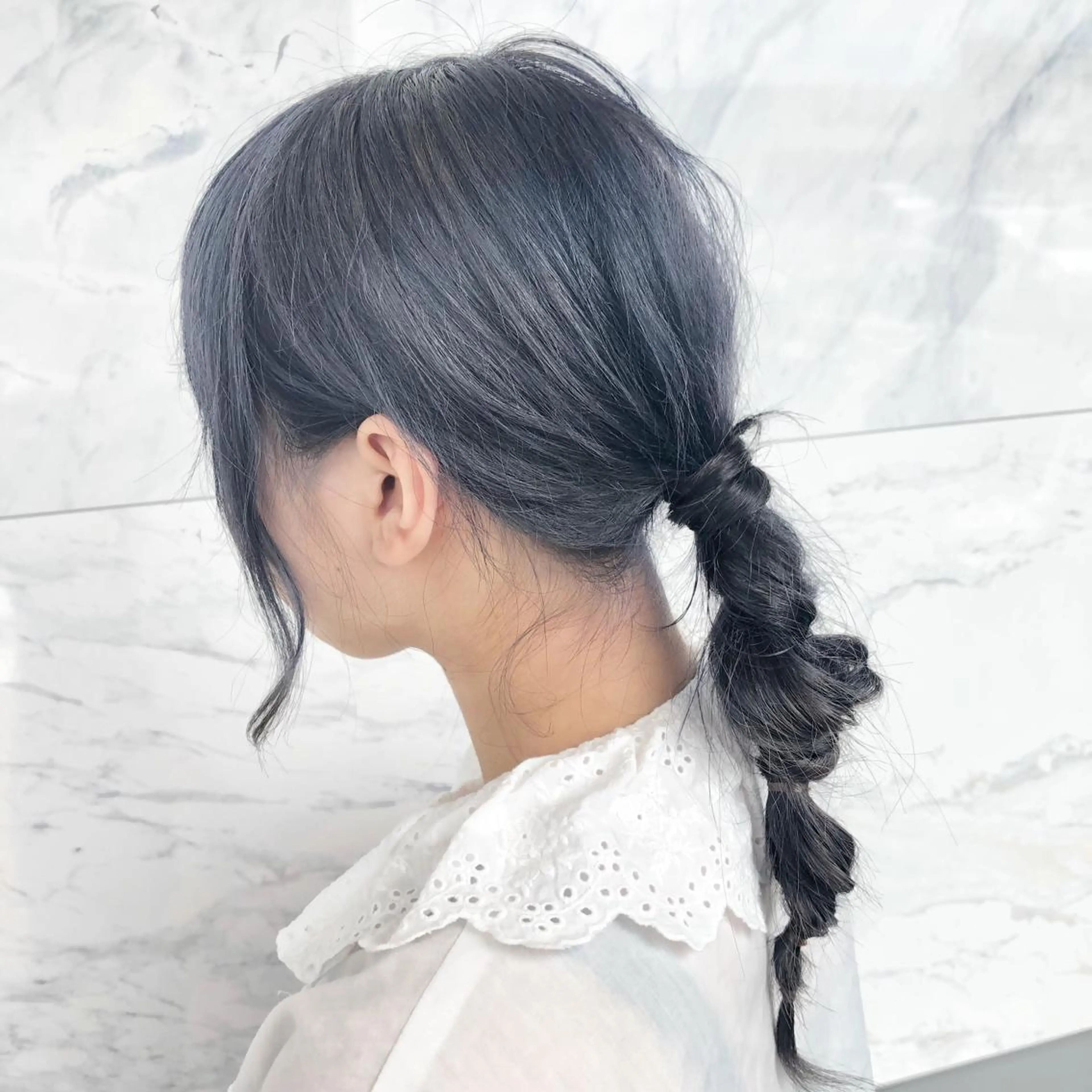 ロング カラー ヘアアレンジ yoshino yukoのマツエク・マツパデザイン