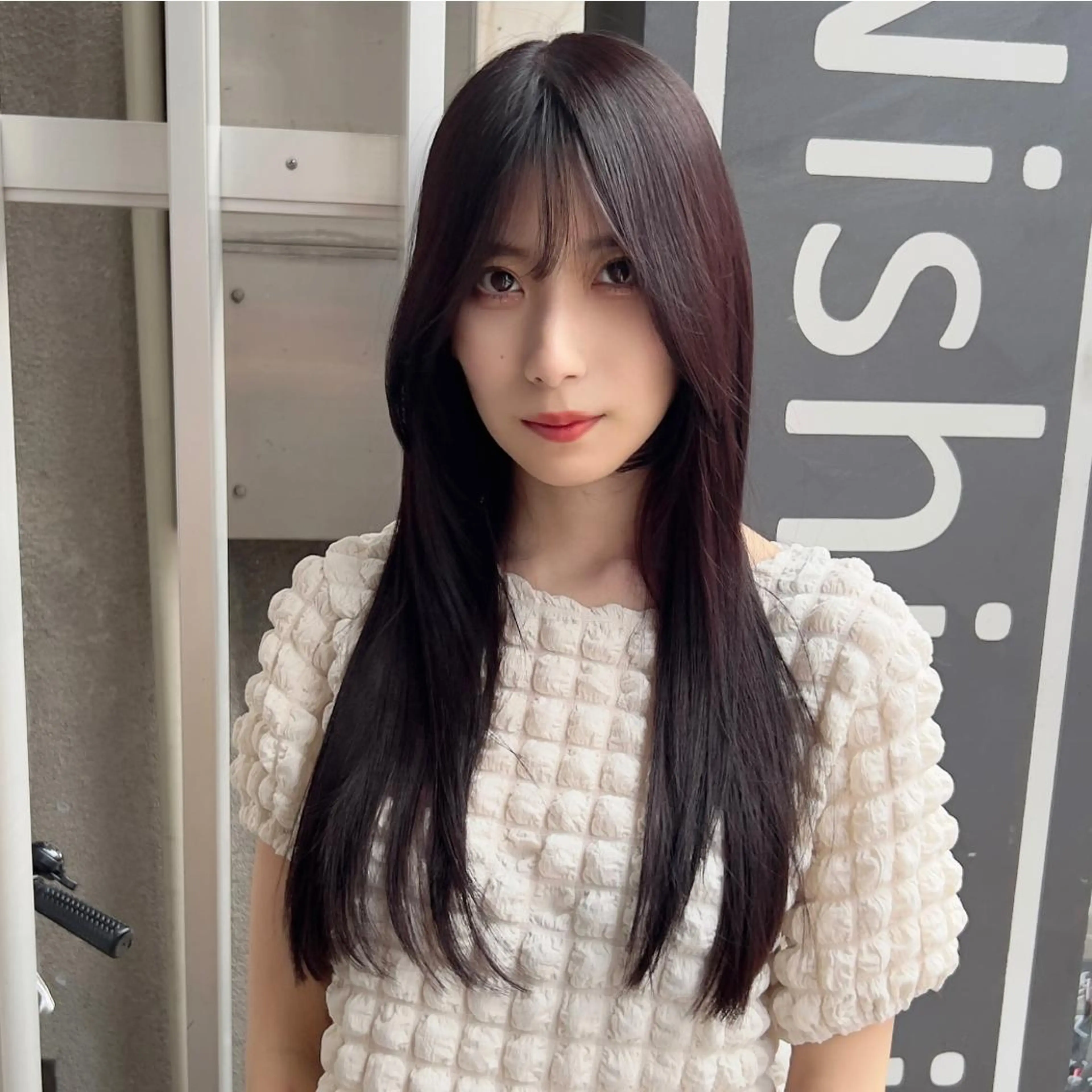 ロング カラー イルミナカラー 髪質改善 韓国風ヘア レイヤーカット ロング ✨縮毛矯正/髪質改善 錦糸町/松坂拓馬のヘアスタイル