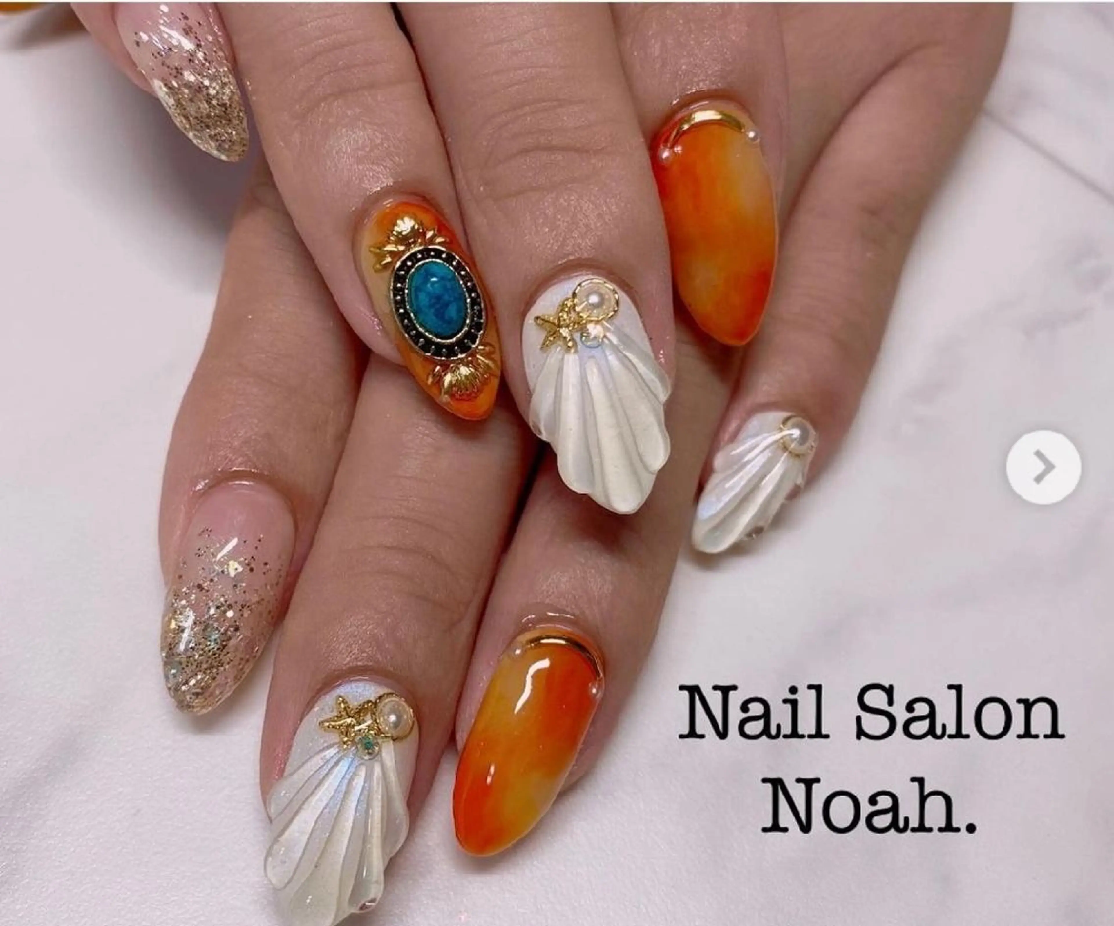 ネイル 持ち込み ハンドネイル Nail Salon Noah所属・Nail Salon Noah.のネイルデザイン