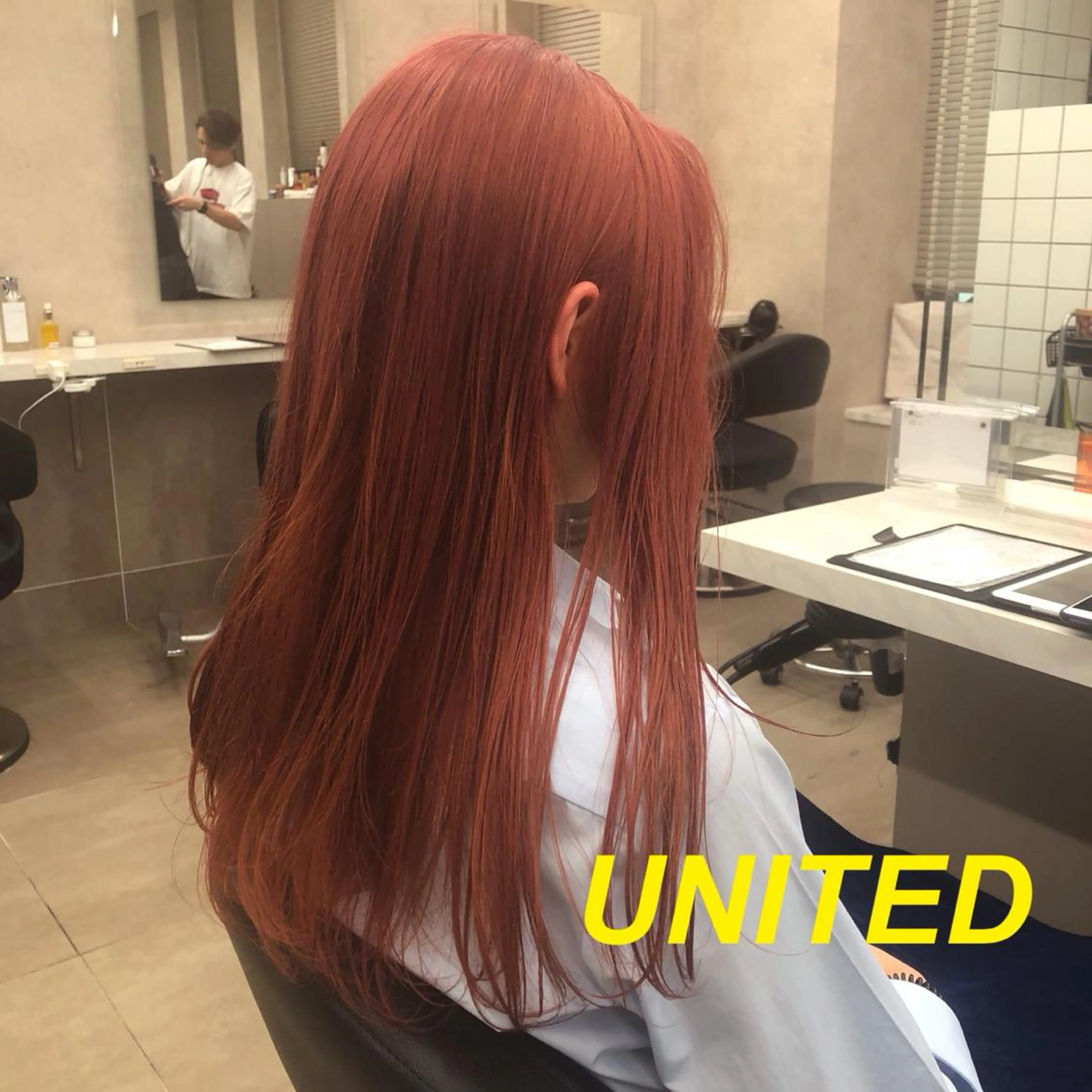 ロング カラー ピンクカラー 🤎カラー比率90% 🤍TAKAYAのヘアスタイル