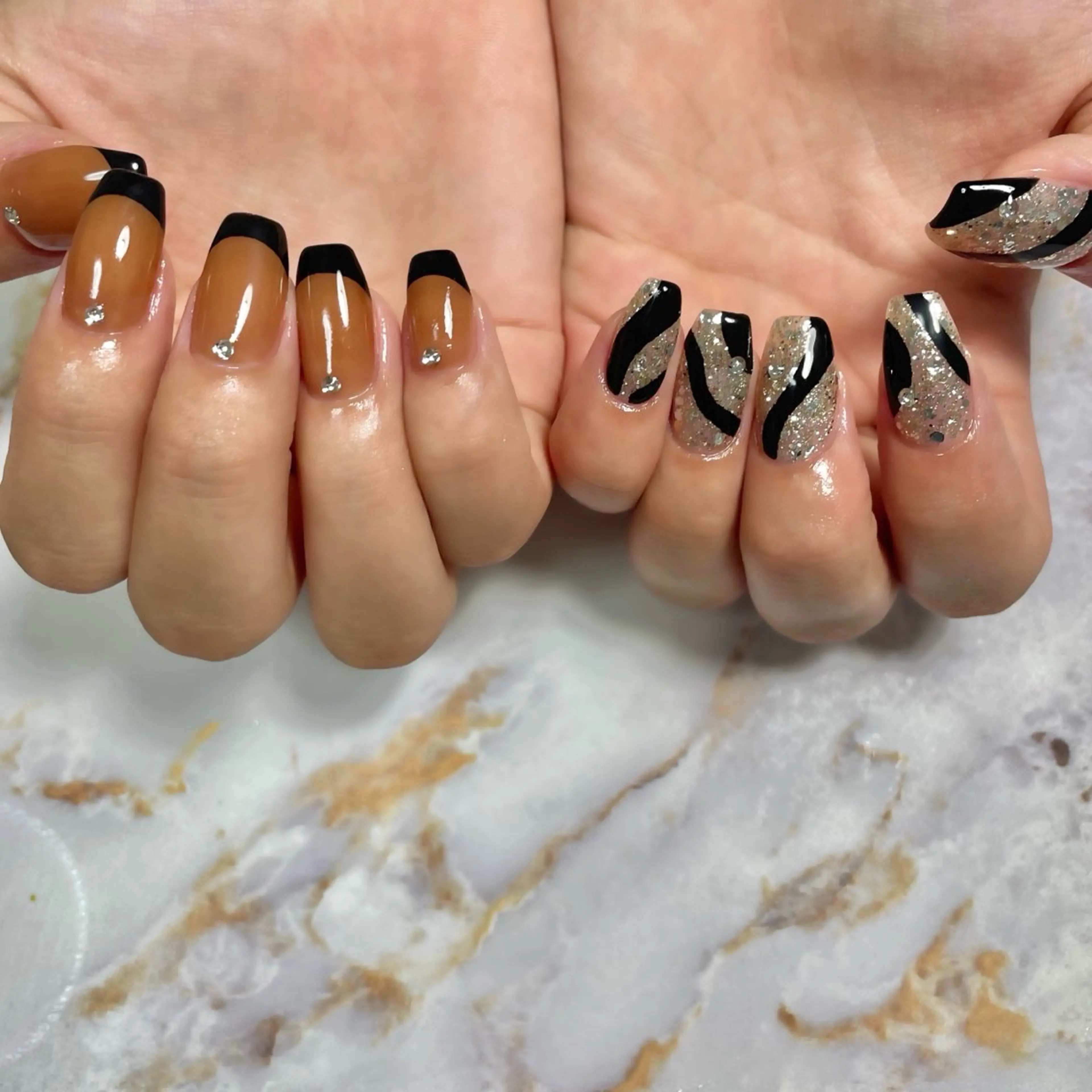 ネイル ハンドネイル ハンドケア m-nail所属・m-nail 🌙minamiのネイルデザイン