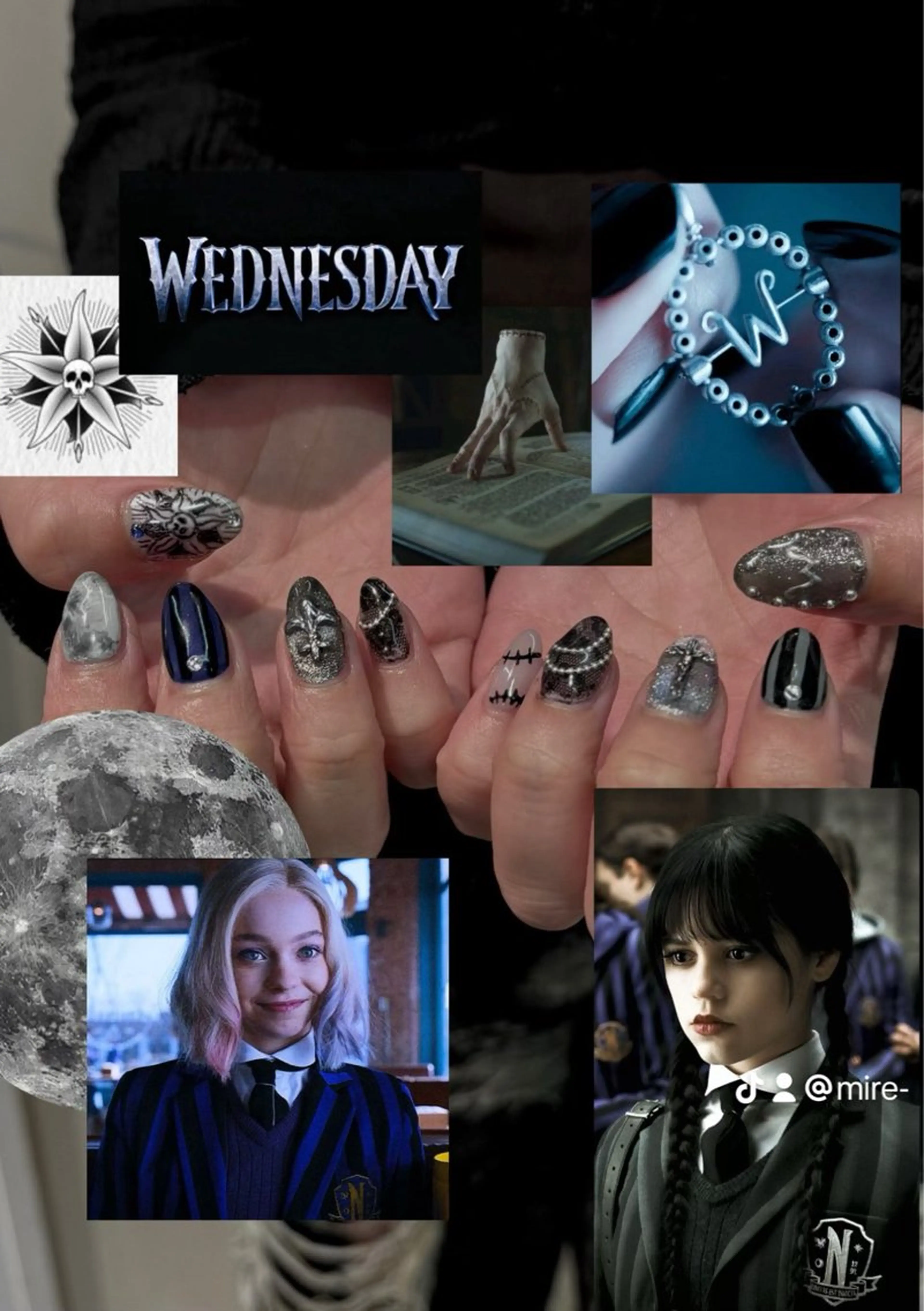 ネイル ハンドネイル ハンドケア AMRITA omotesando所属・艶ｶﾗｰ･:*個性派 ﾈｲﾙ🦋mire-のネイルデザイン