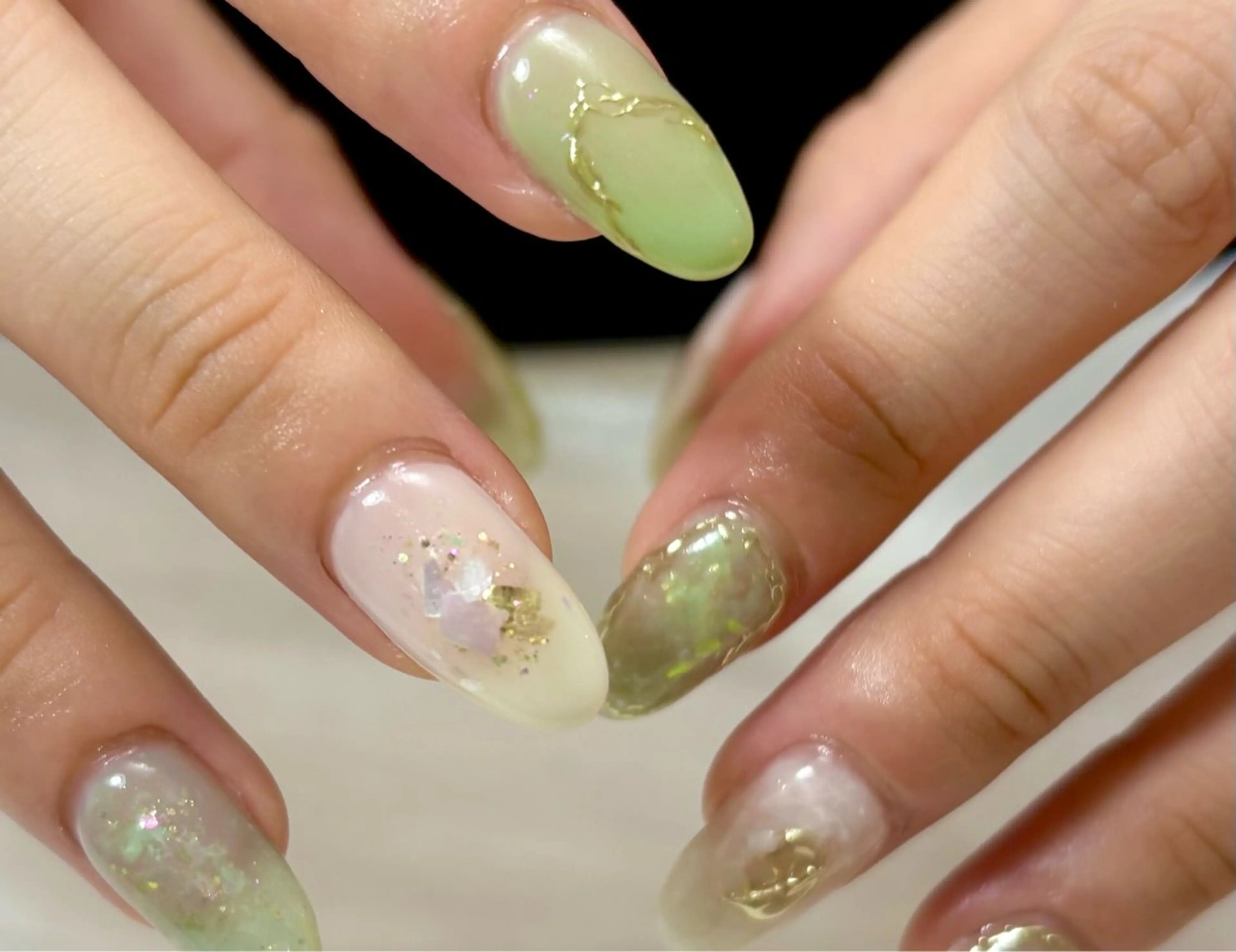 ネイル ハンドネイル yurina ☆のネイルデザイン