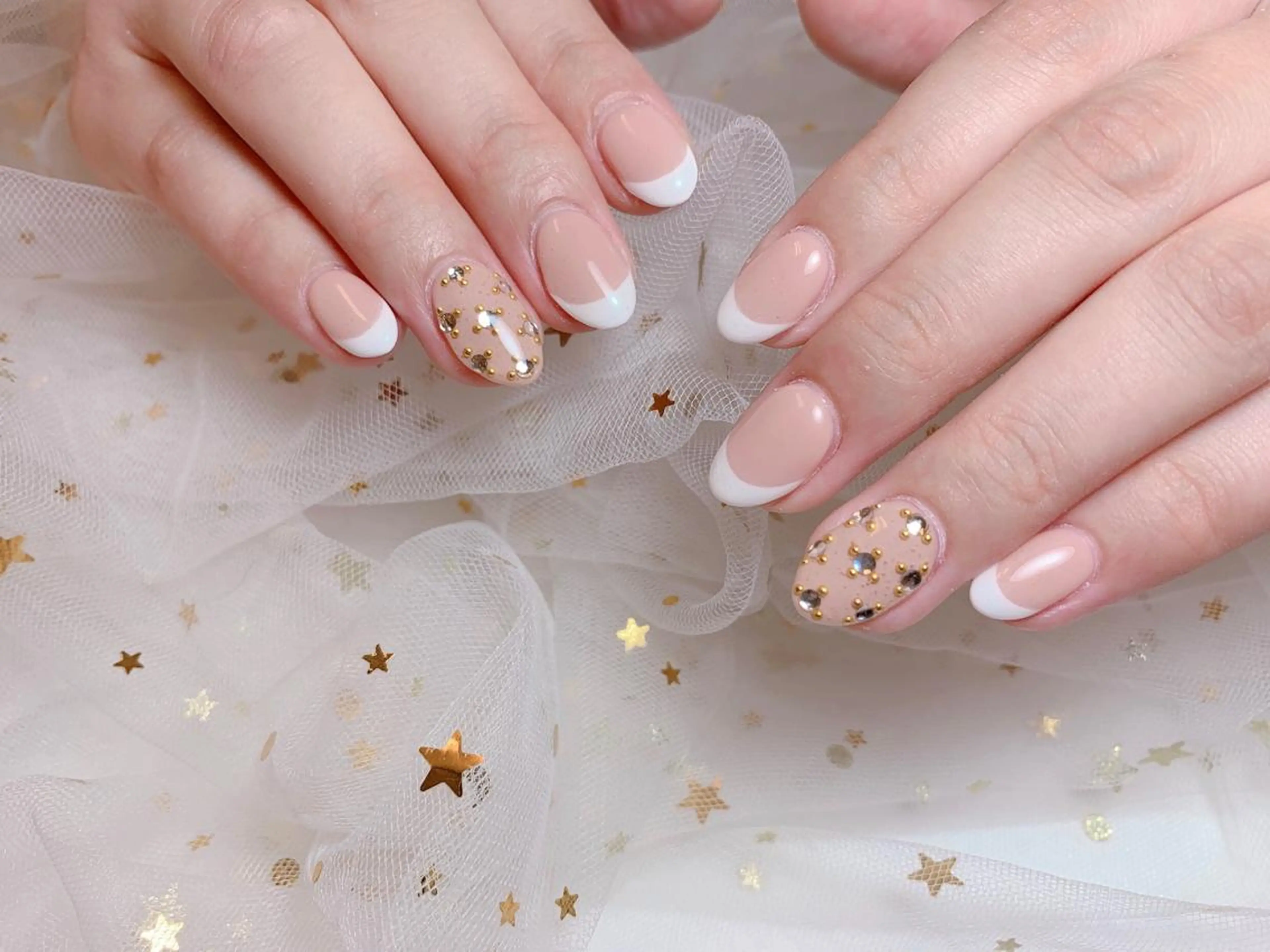 ネイル MiKi Nai池袋 長さだし得意のネイルデザイン