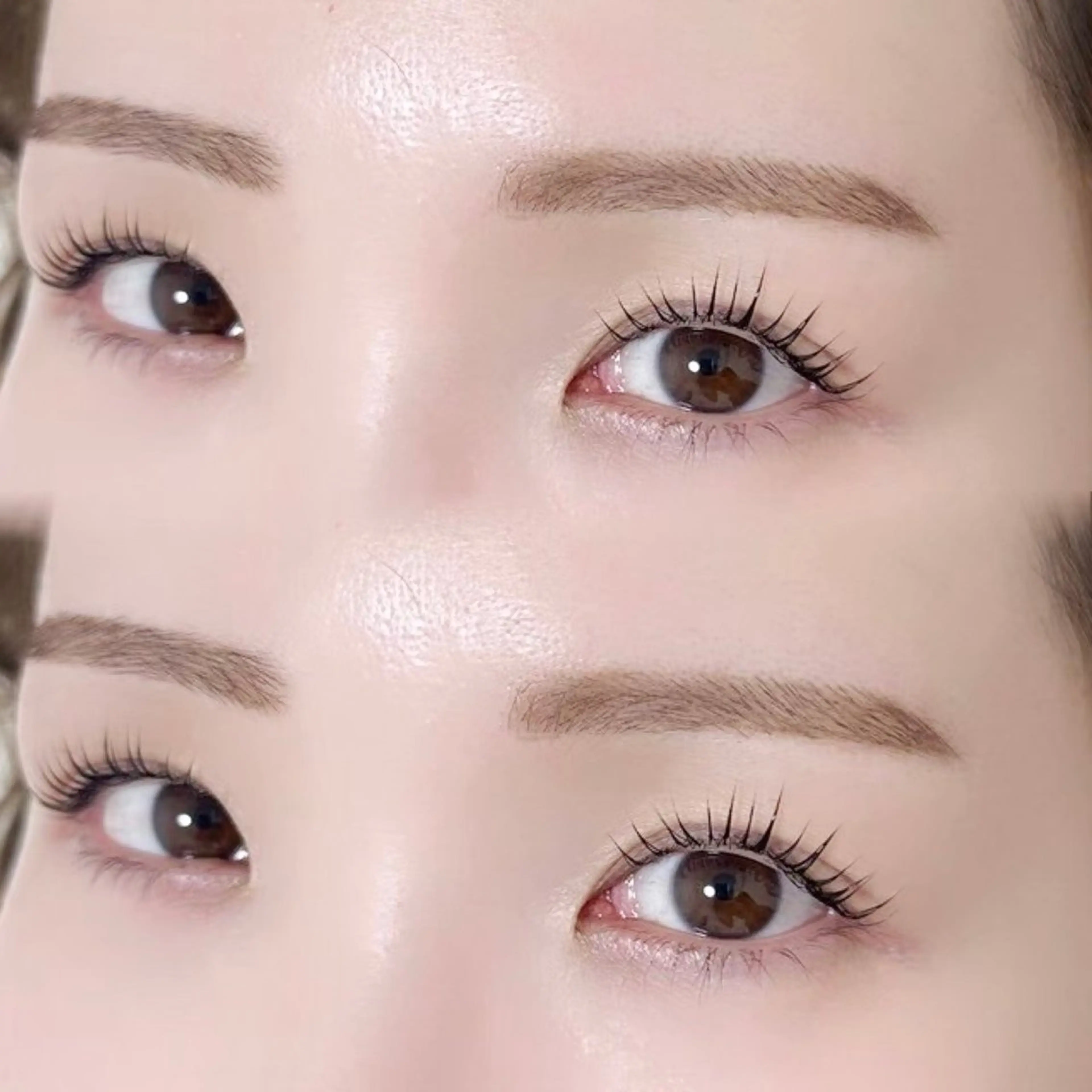 マツエク・マツパ 韓国風マツエク 一重×まつ毛パーマ A アイブロウ33大名店の眉毛・アイブロウイメージ