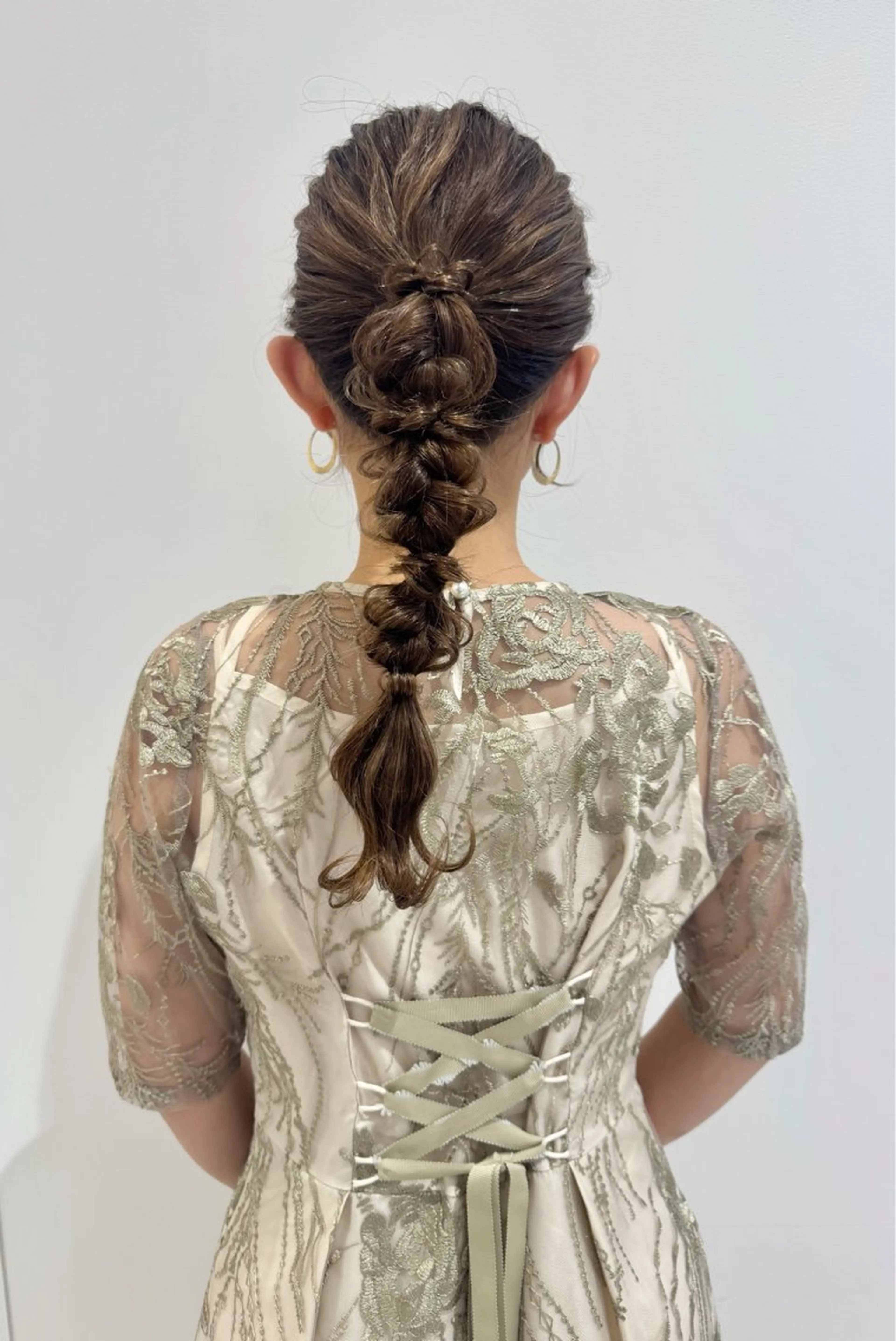 セミロング ヘアアレンジ ヘアセット 🫧髪質改善/縮毛 矯正/RIKOのヘアスタイル