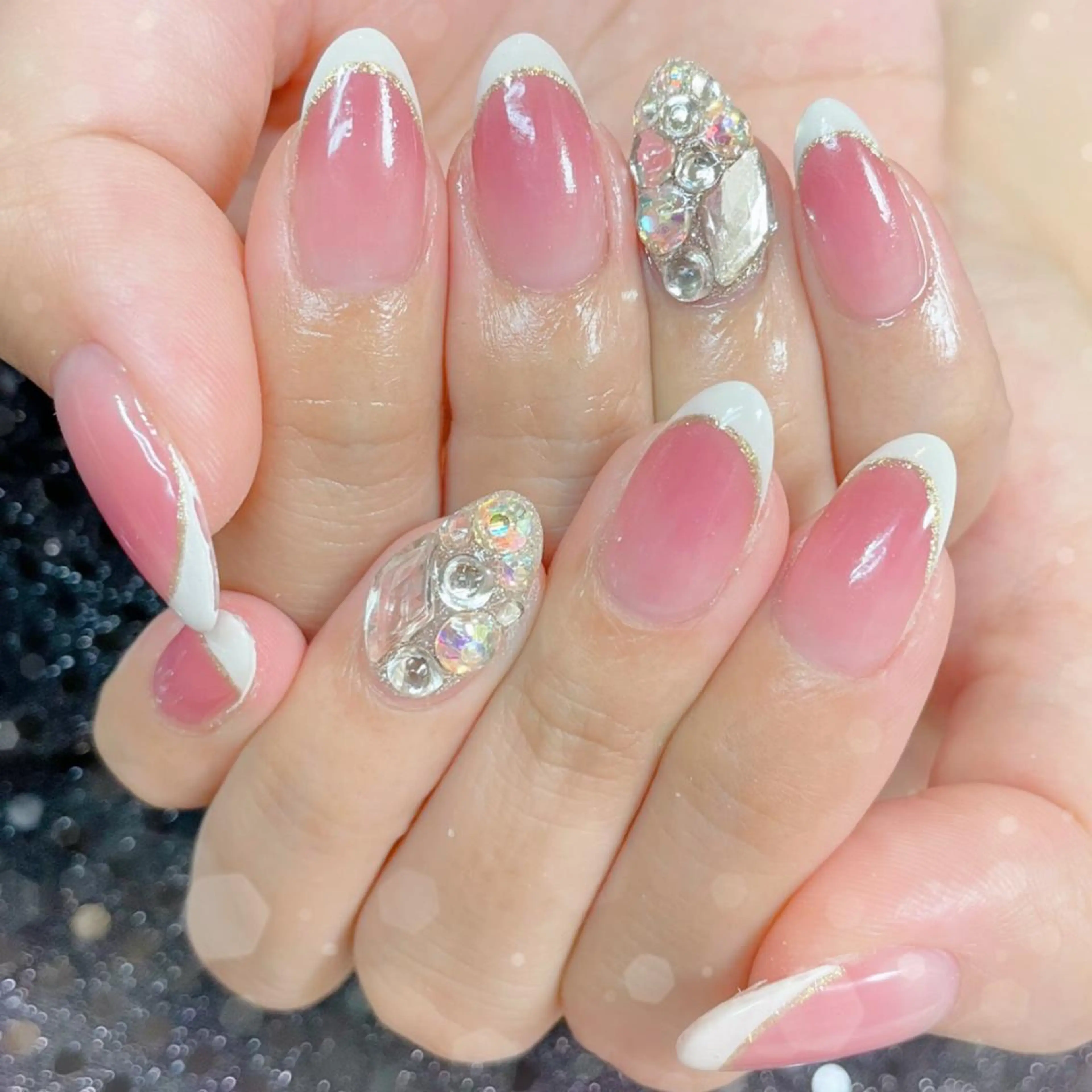 ネイル ハンドネイル ハンドケア MoON...❤︎ MeGuのネイルデザイン