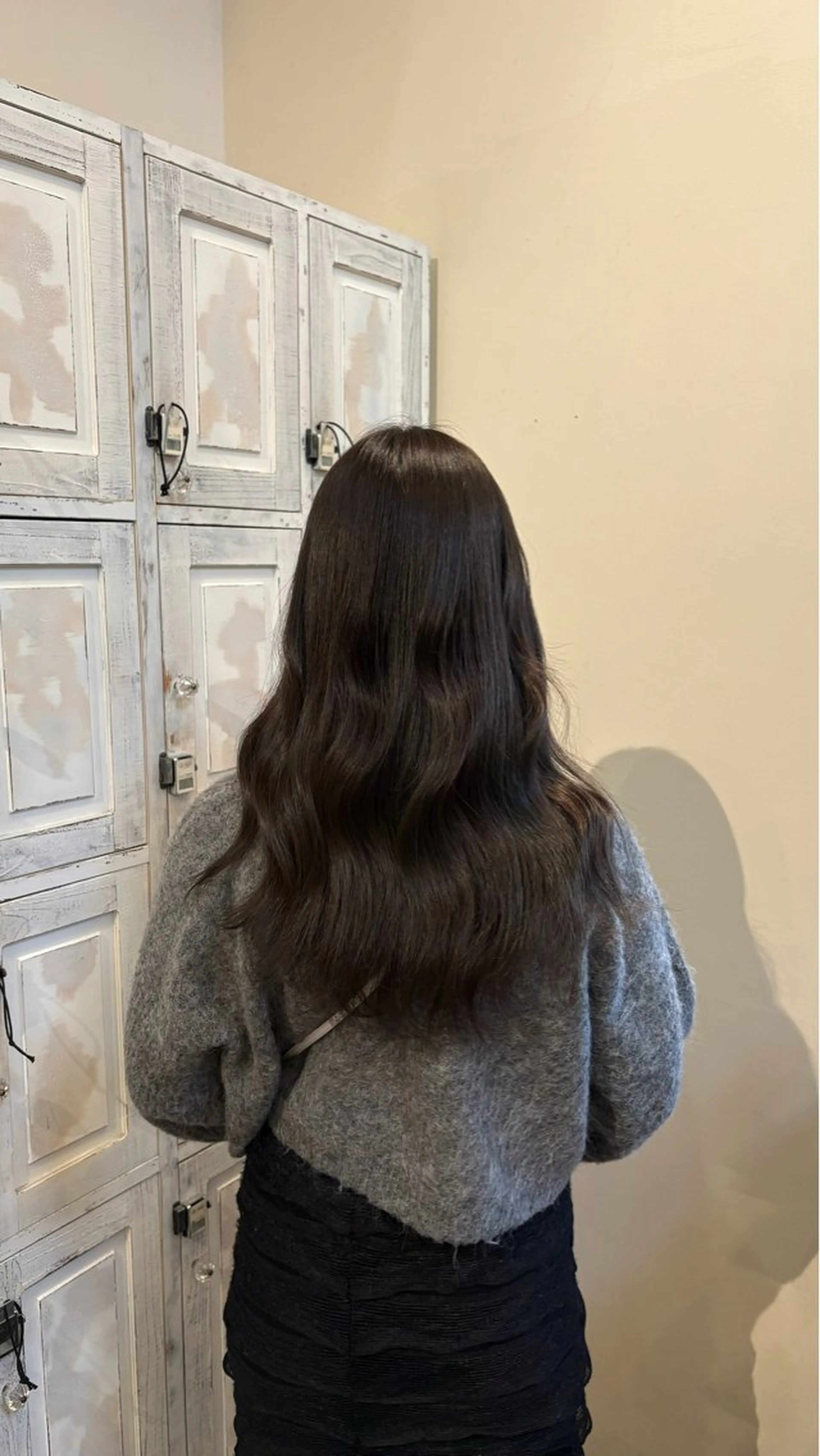 ロング カラー ヘアカラー ルプラボウ/ 内藤ほのか/艶カラーのヘアスタイル