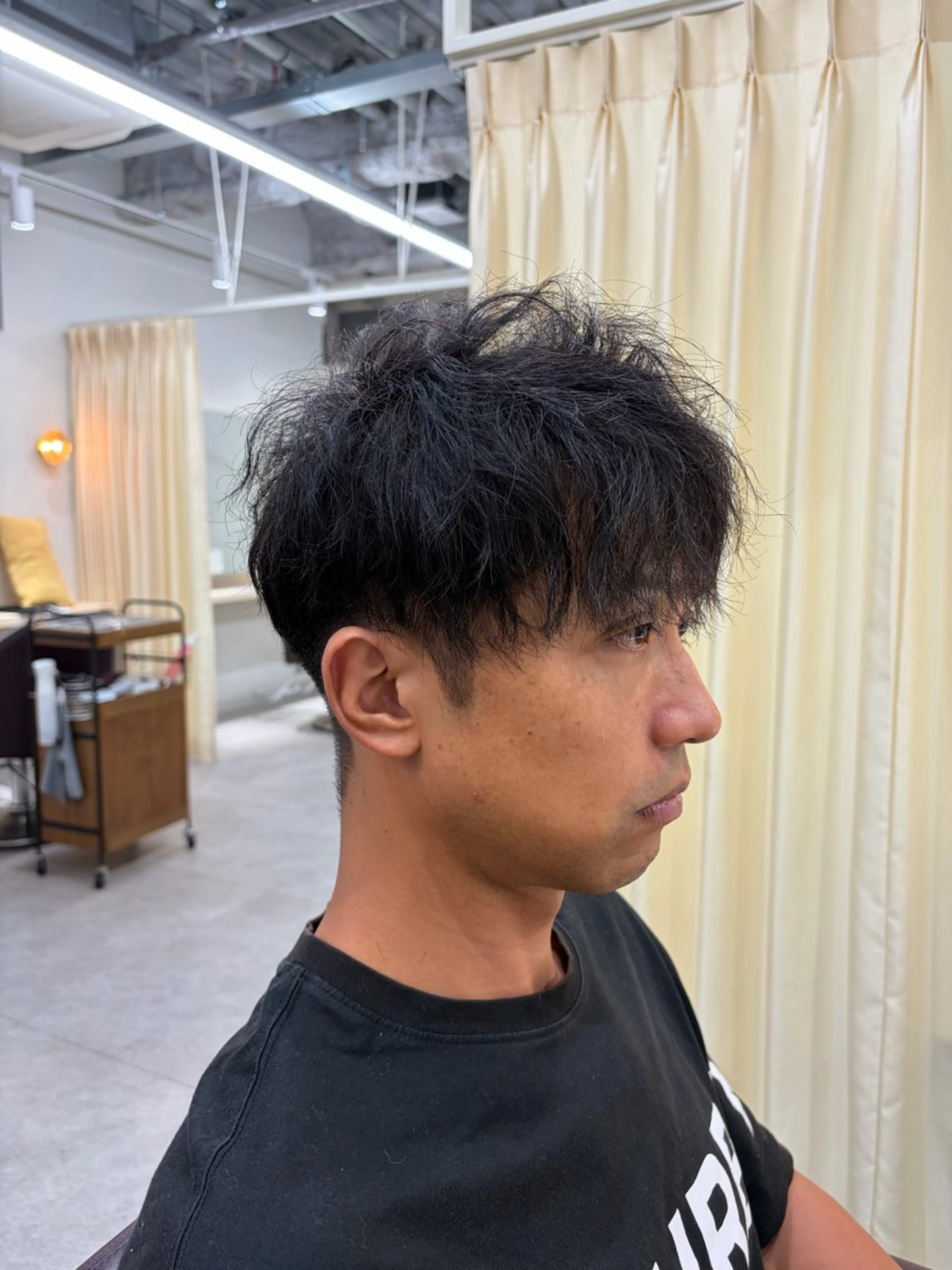 カラー メンズ マッシュ 刈り上げ カット ヘアカラー 石田樹生/ メンズカットのヘアスタイル