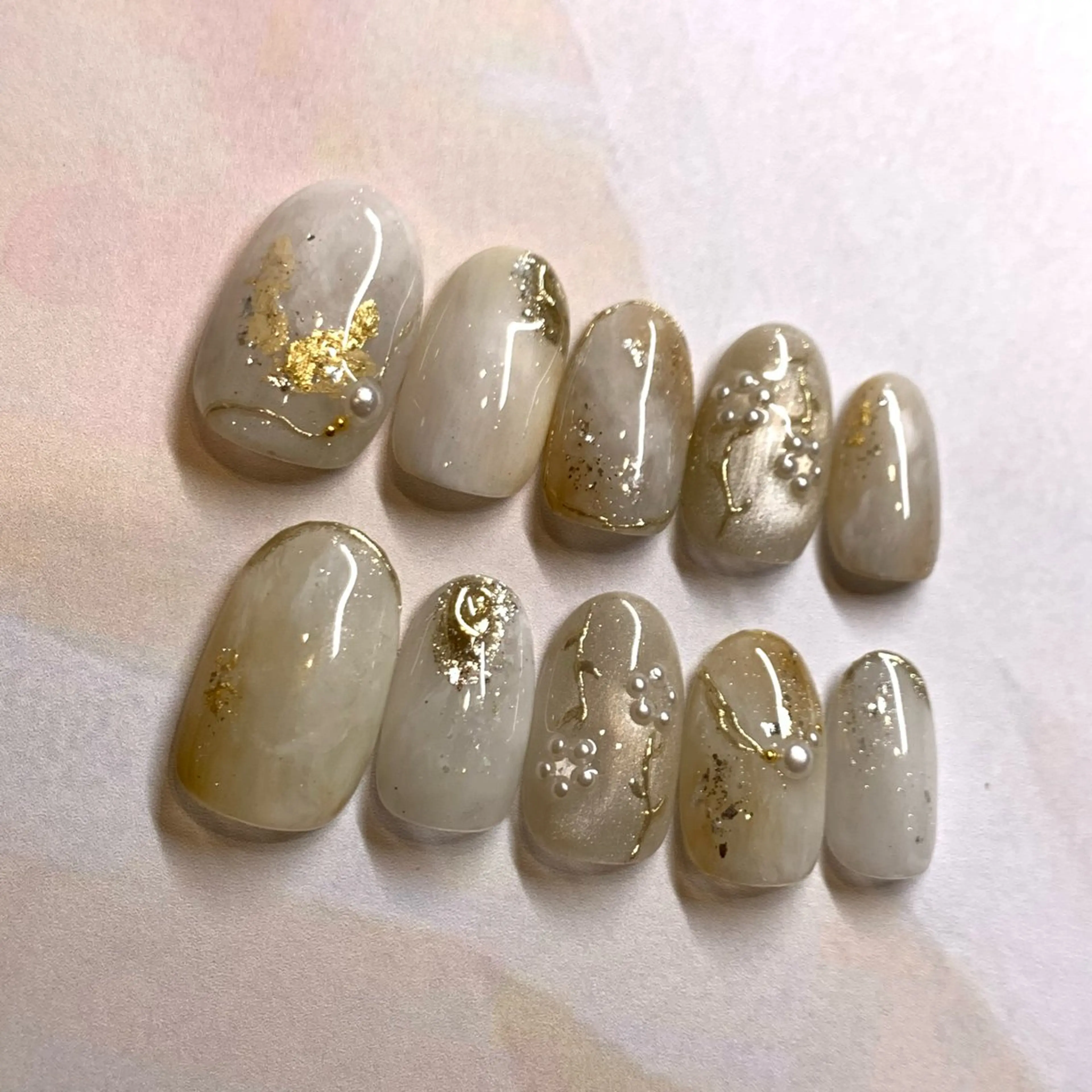 ネイル 成人式 ネイルチップ ハンドネイル nailAVANCE akariのネイルデザイン