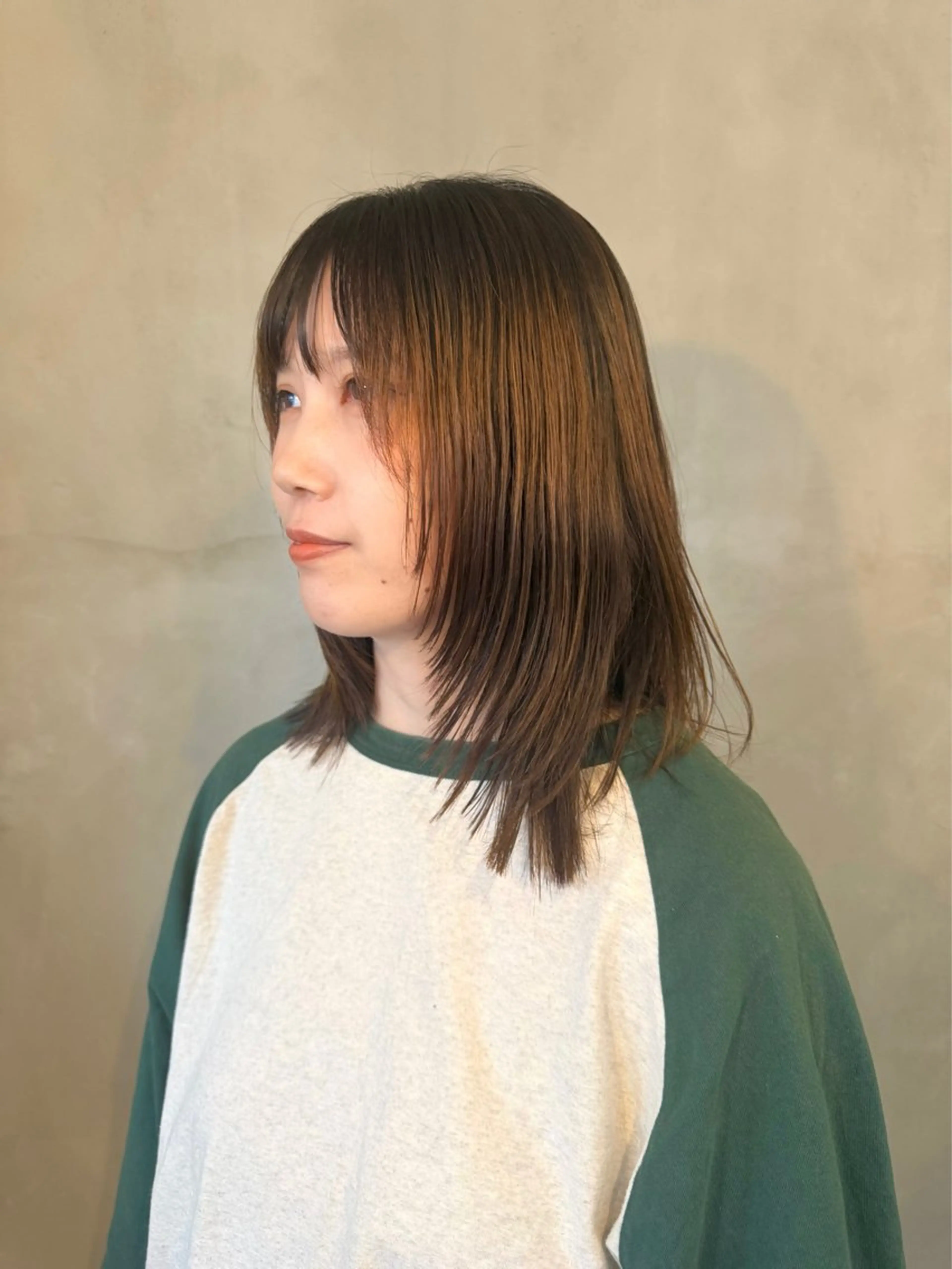 ミディアム haco 永森 藍莉🎀のヘアスタイル