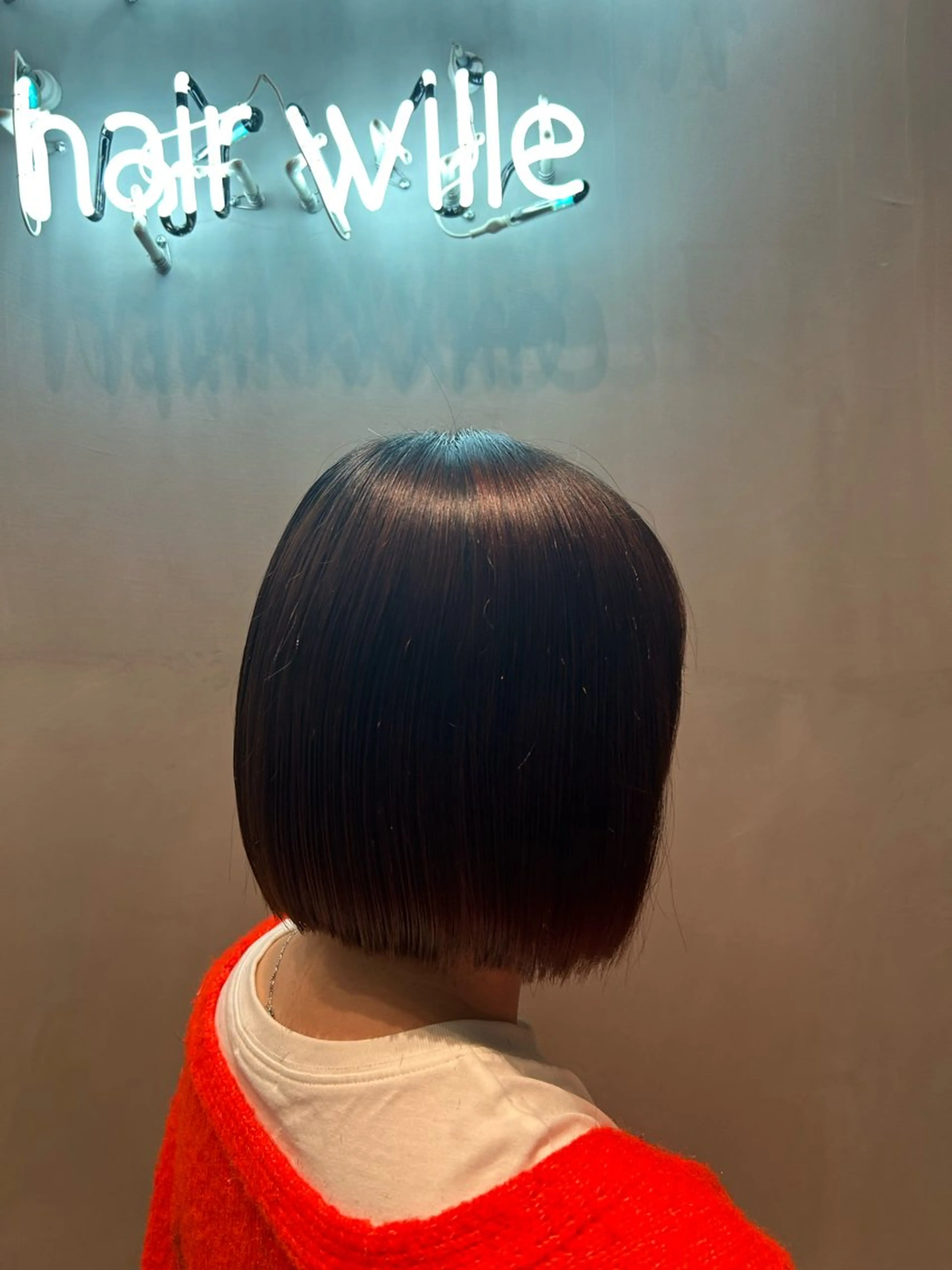 ショート ボブ 平田 悠馬のヘアスタイル