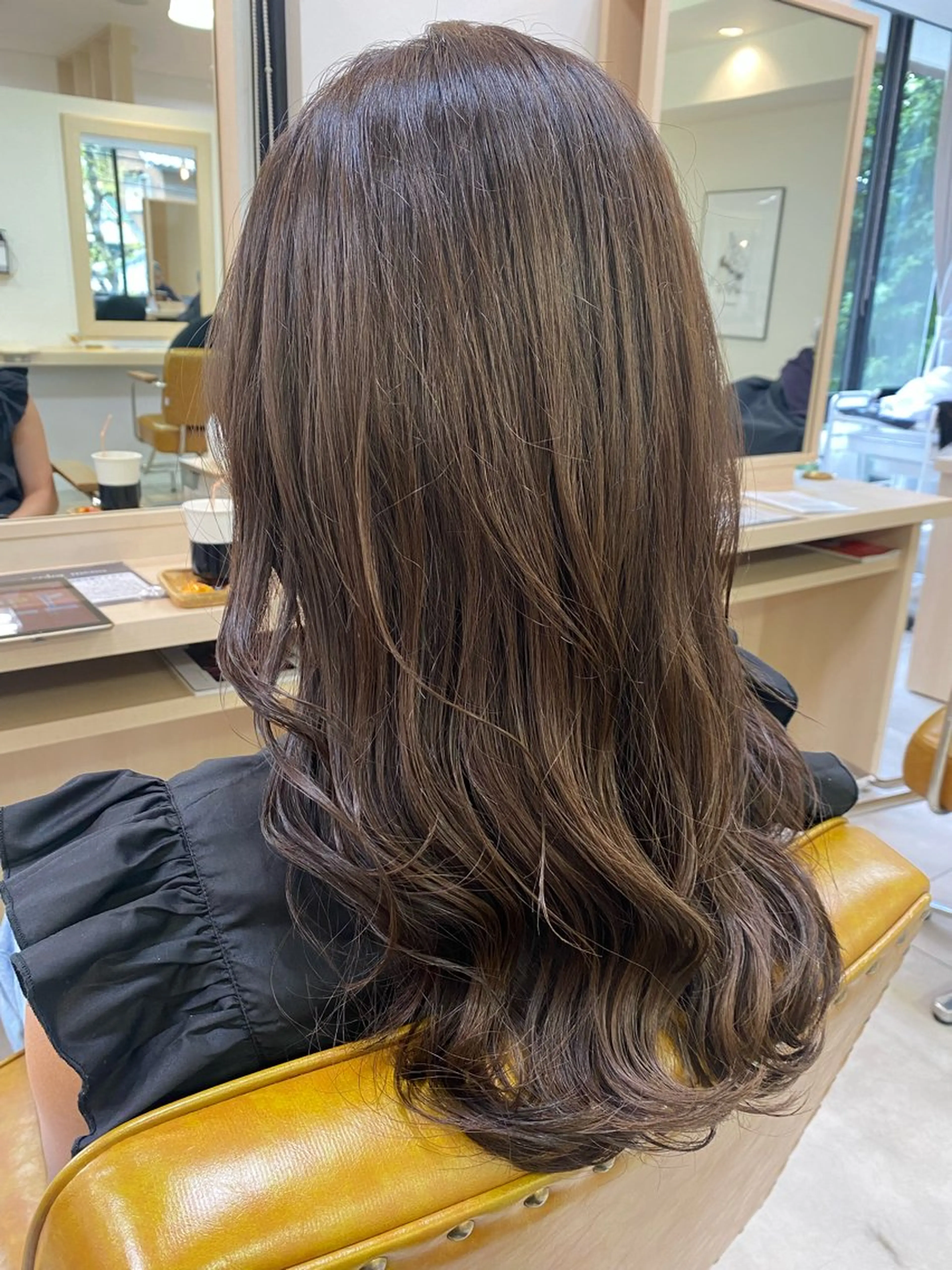 セミロング 顔まわりカット/金山 /大園芽依のヘアスタイル