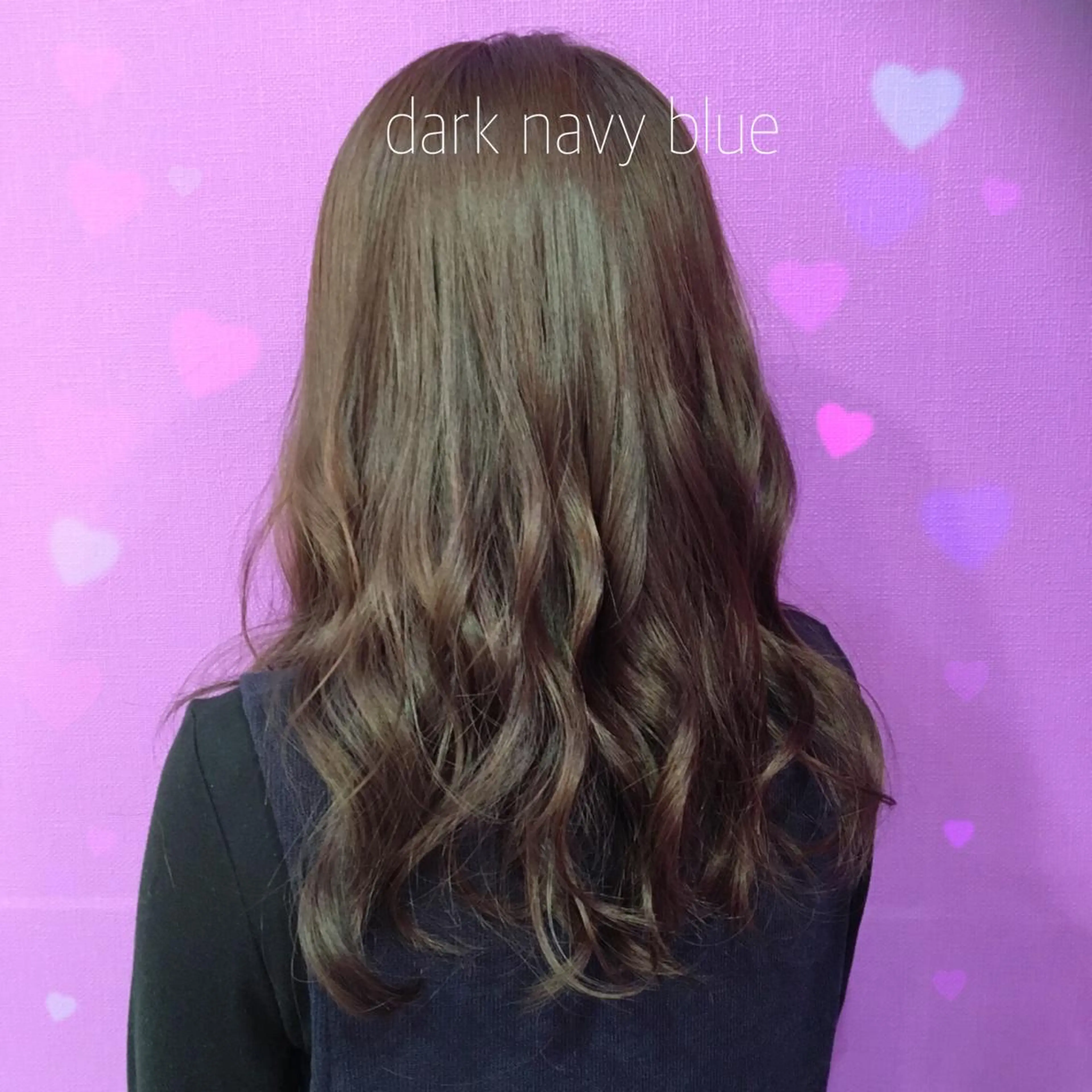 セミロング ロング カラー アッシュ ダークアッシュ LiNA🌿藤原 茉莉花のマツエク・マツパデザイン