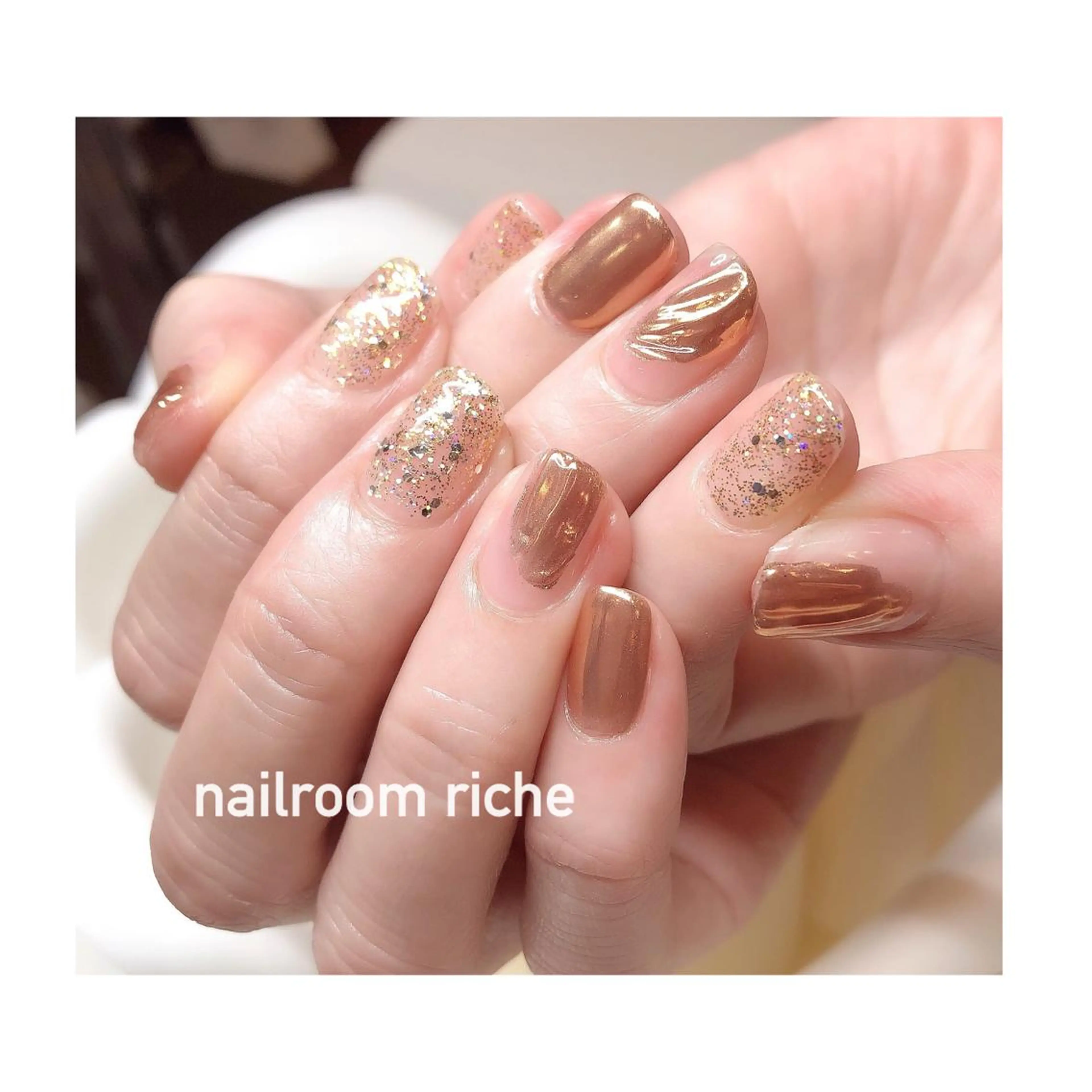 ネイル 持ち込み nailroom richeのネイルデザイン