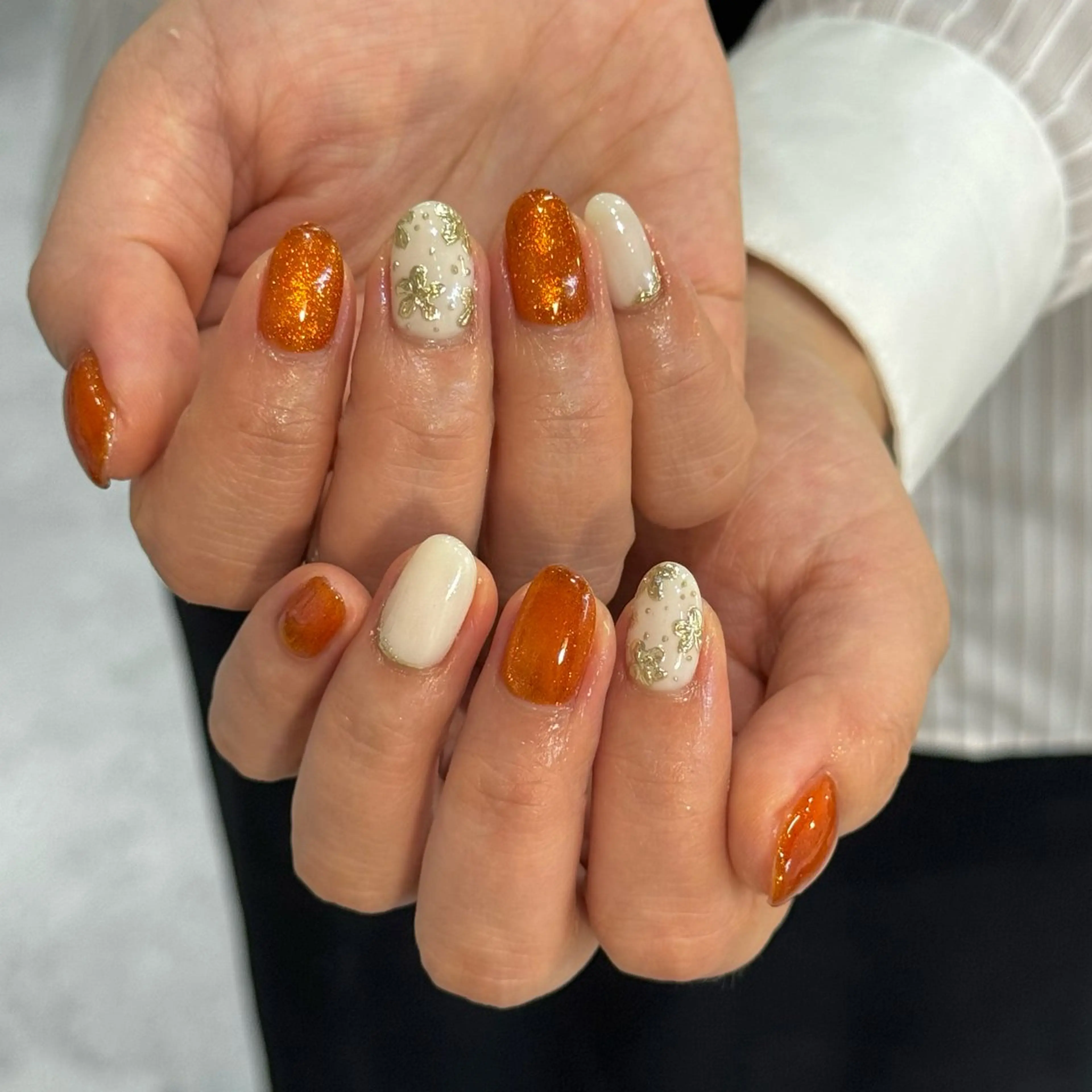 ネイル オフィスネイル ハンドネイル HARUKA ネイリスト福岡/薬院のネイルデザイン