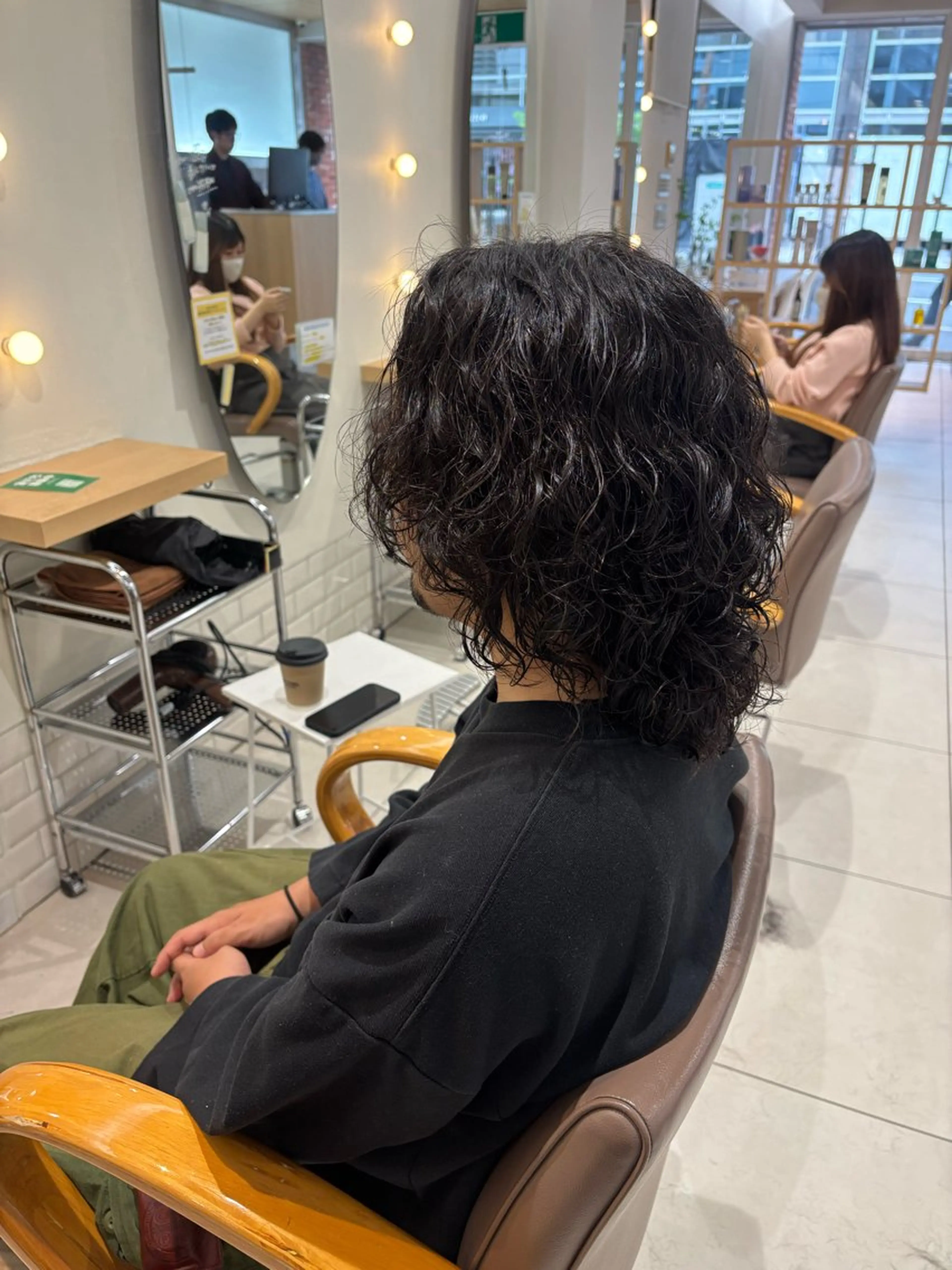 パーマ メンズ 💈メンズパーマ カラー💈momoのヘアスタイル