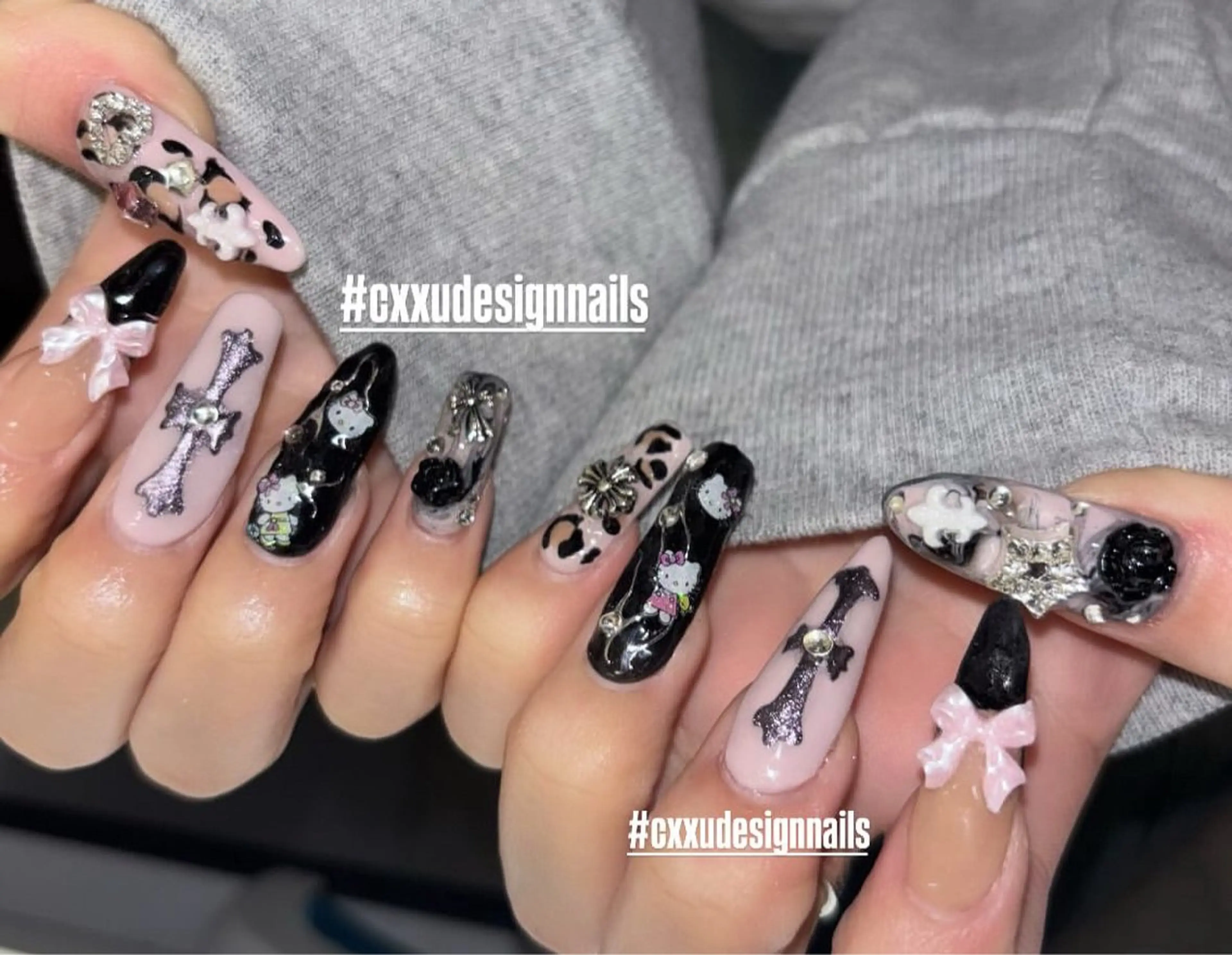 ネイル ハンドネイル 🐬Cxxu° Nail✝️のネイルデザイン