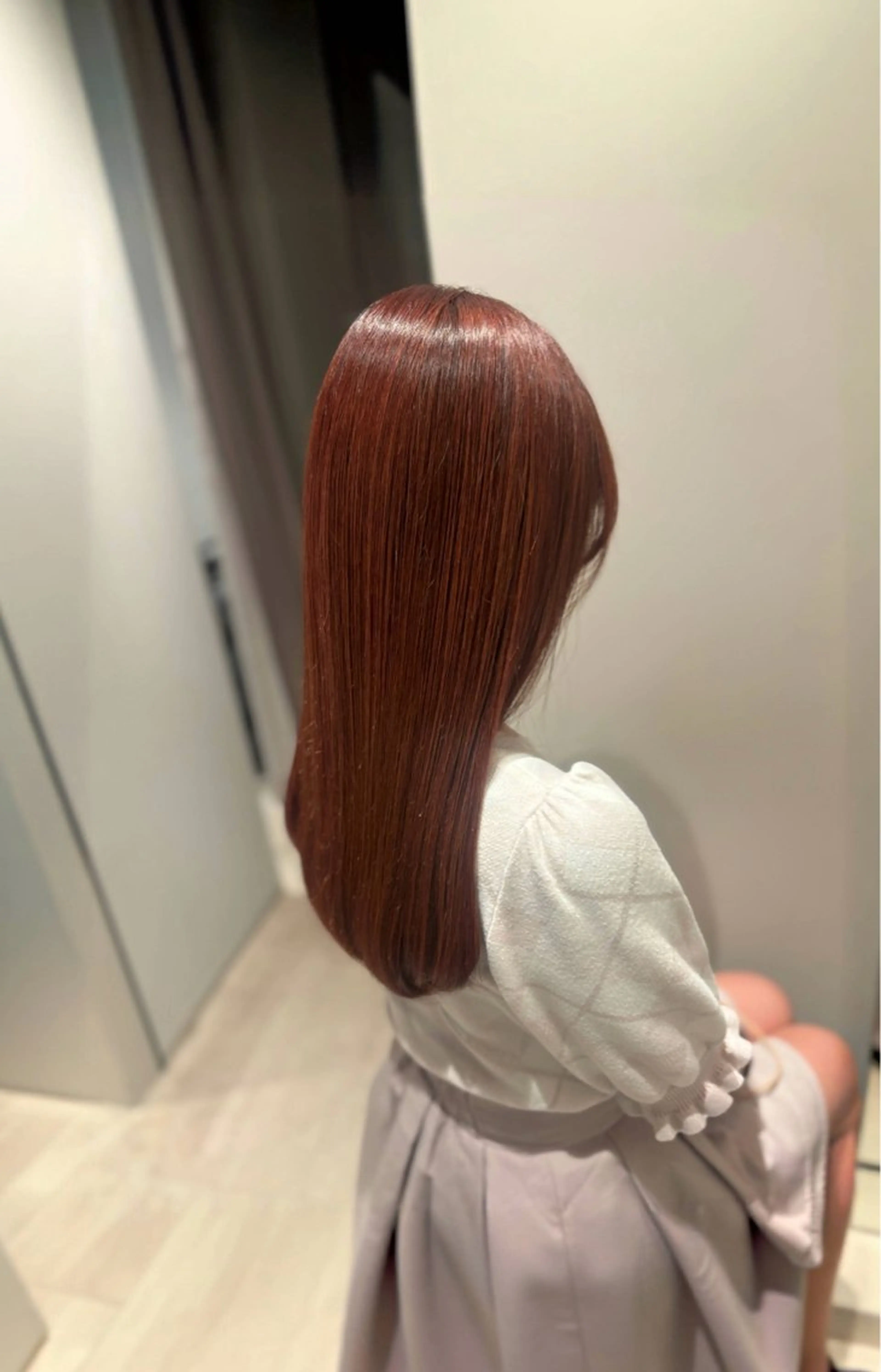 ロング カラー カット ヘアカラー トリートメント 髪質改善カラー ブラウン🤎YUMEのヘアスタイル