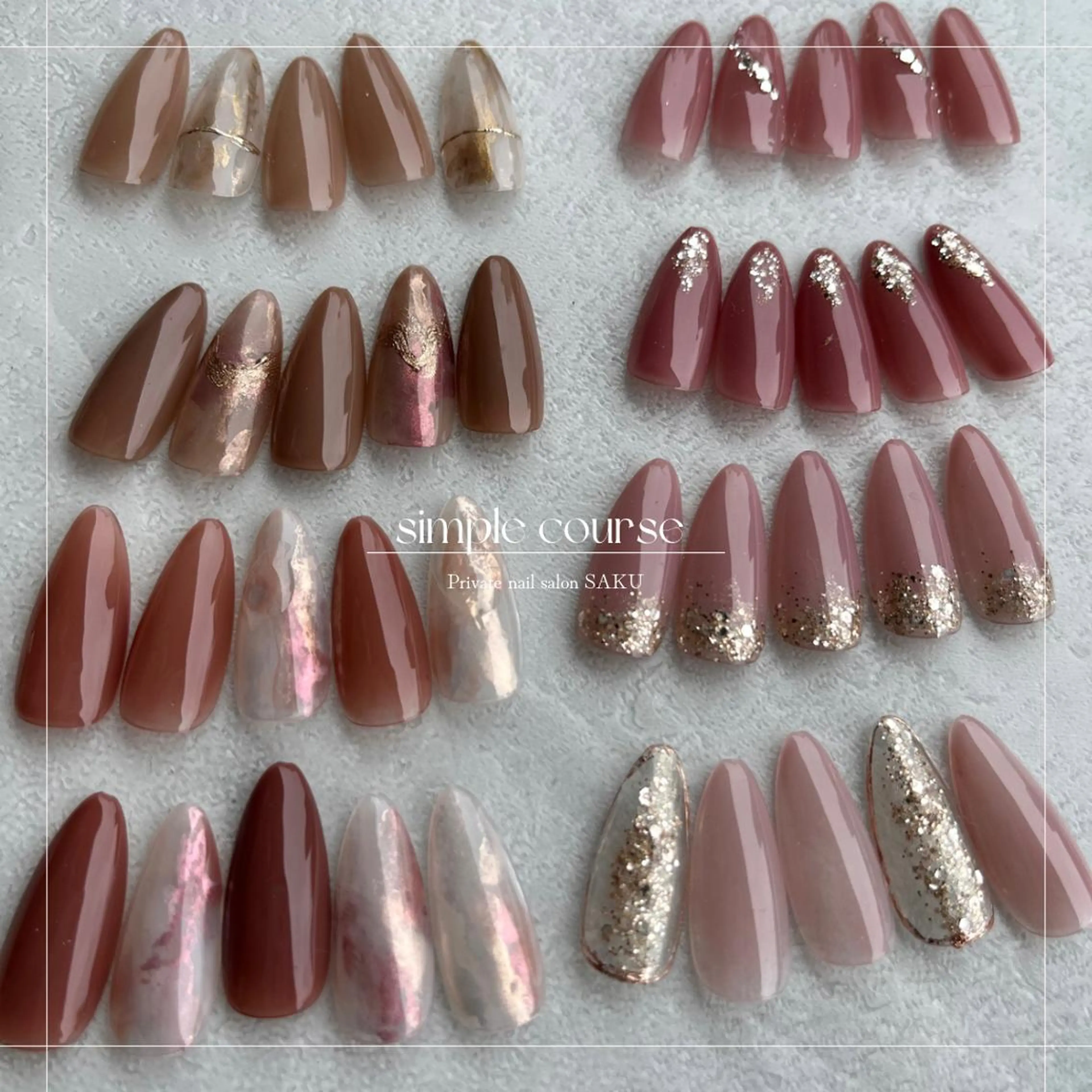 ネイル SAKU  nail[サクネイル]所属・SAKU nail 作島茜のネイルデザイン