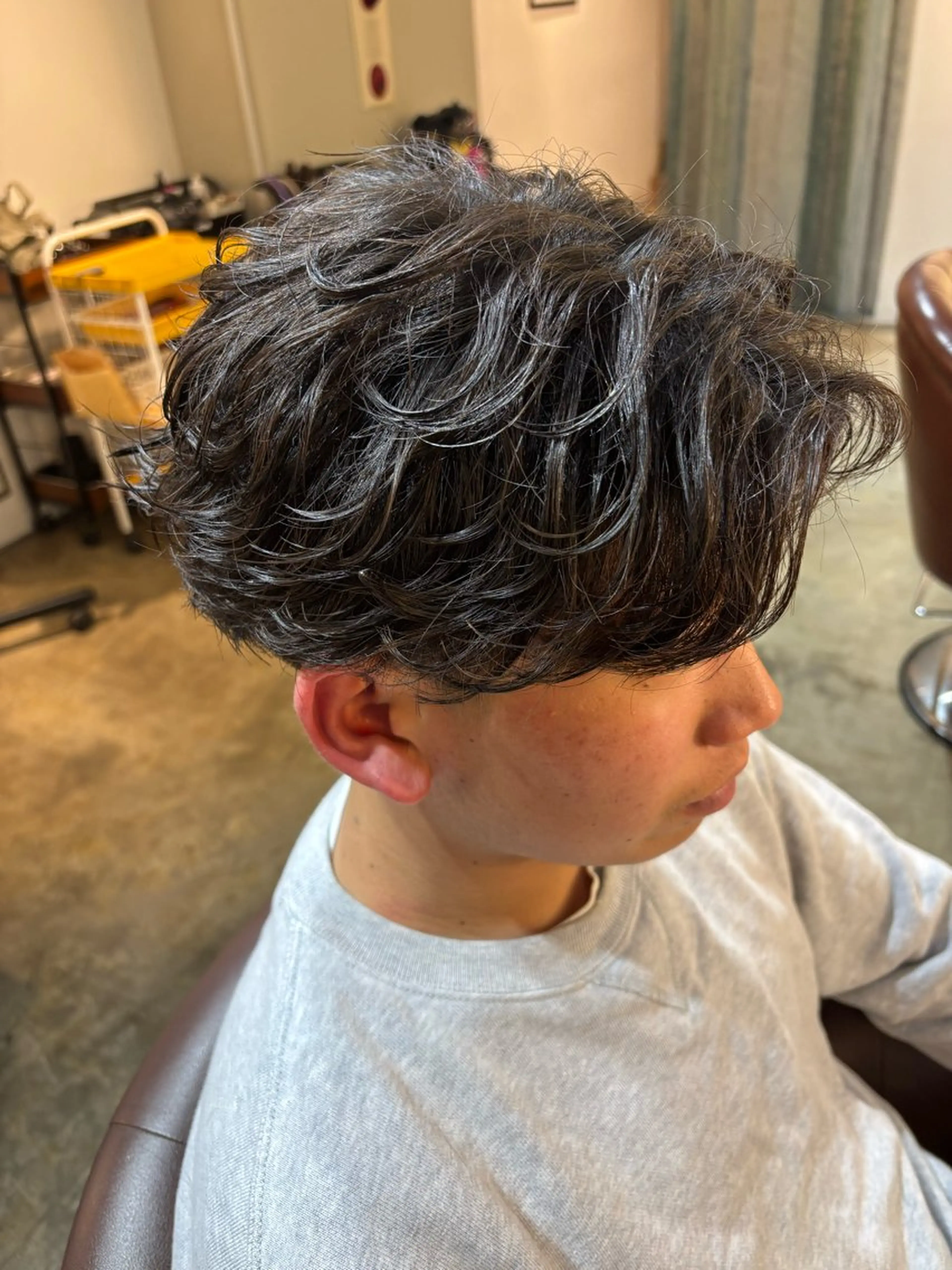 パーマ メンズ パーマ 🌀メンズパーマ🌀 平川海夢のヘアスタイル