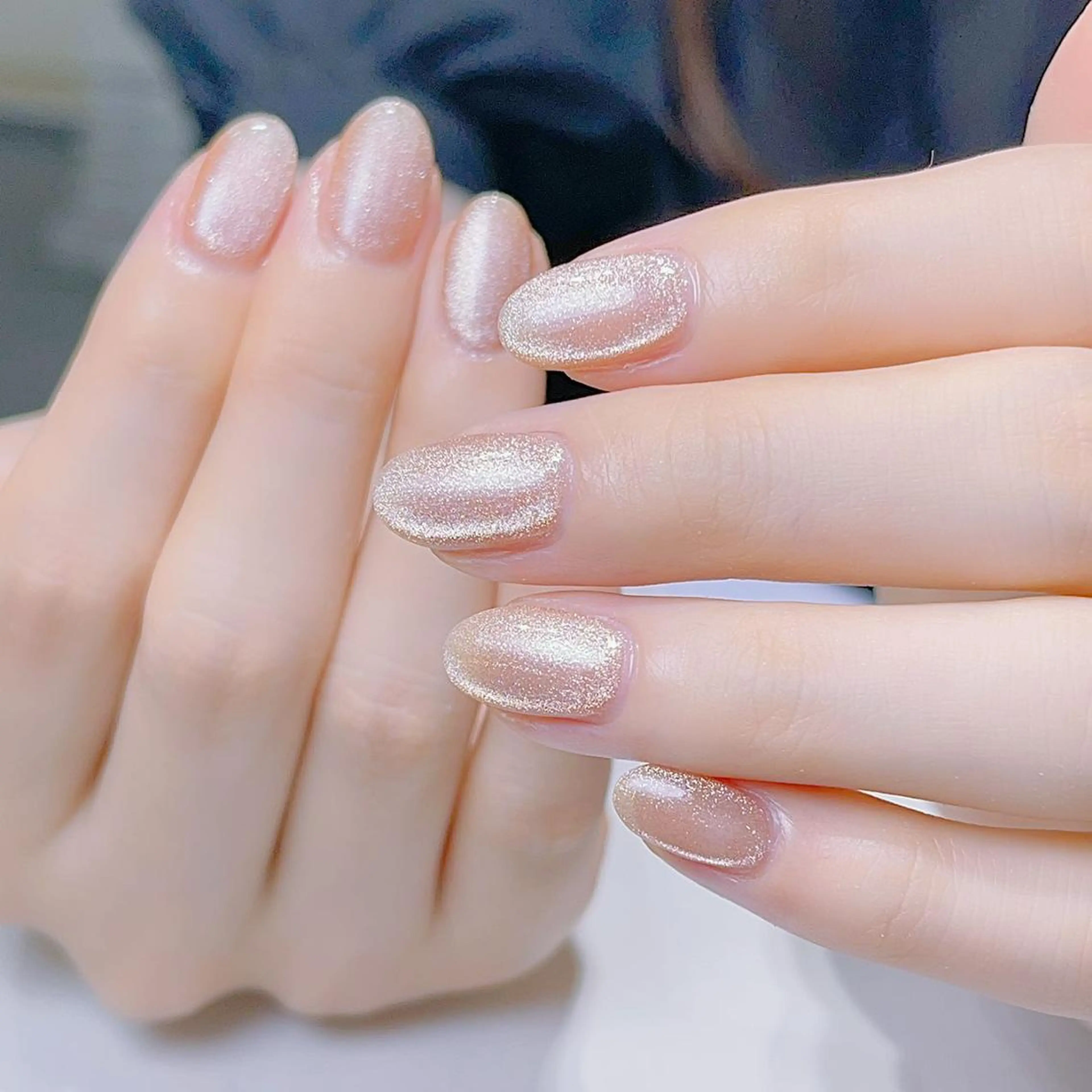 ネイル フラッシュネイル マグネットネイル Queens マオのネイルデザイン