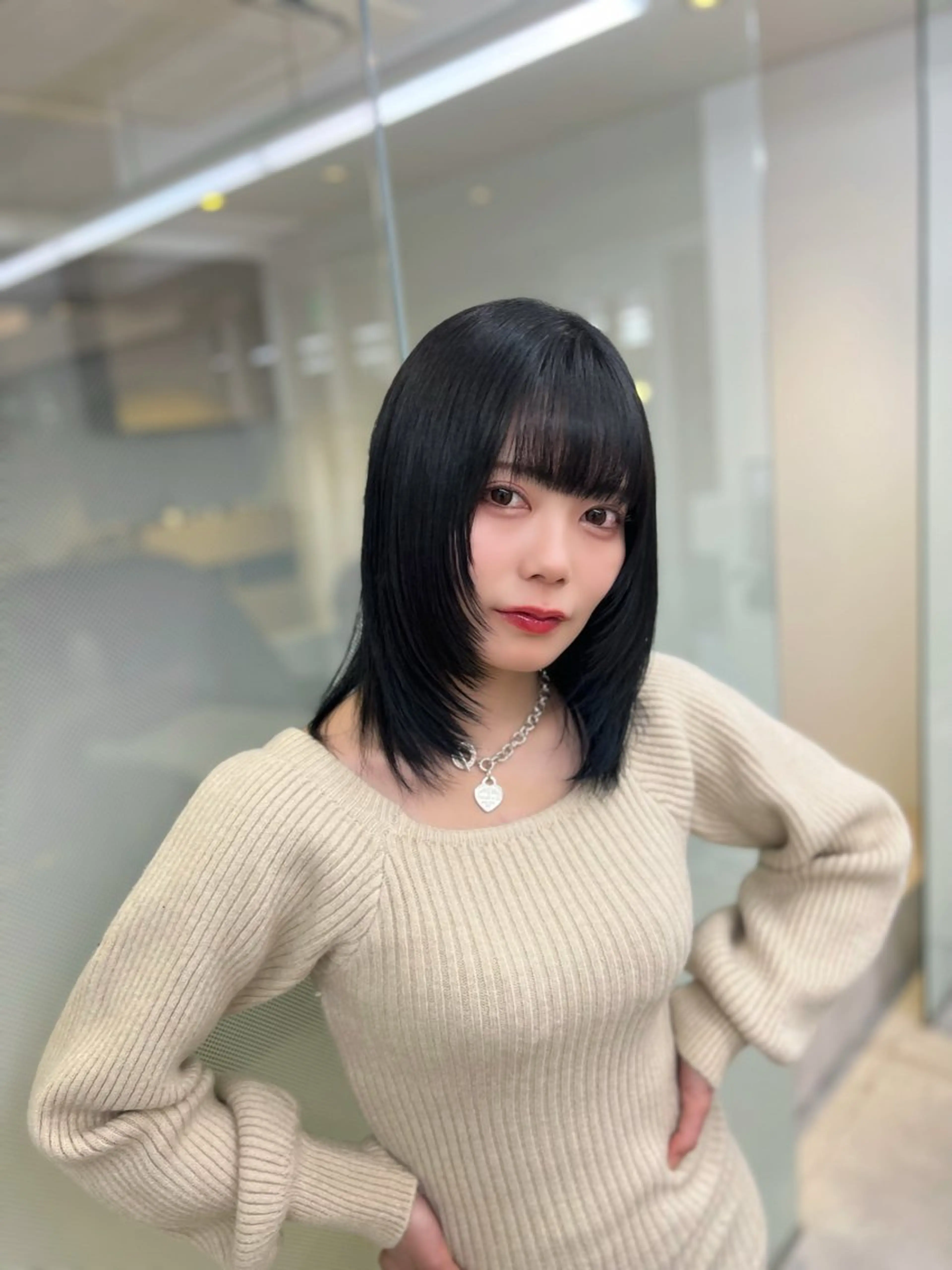 ミディアム ミディアムレイヤー レイヤーカット レイヤー/髪質改善 DAISUKEのヘアスタイル