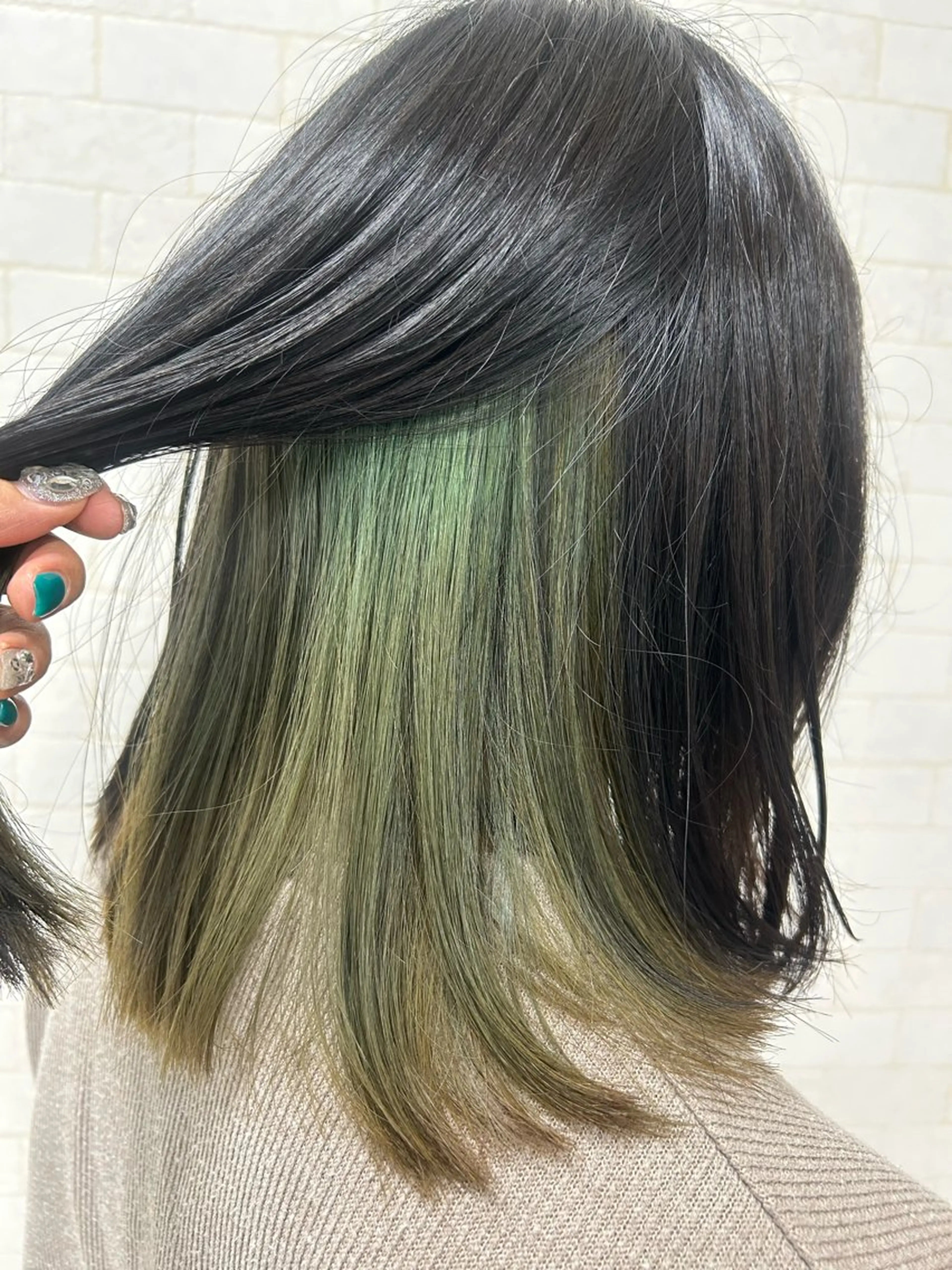 ミディアム カラー インナーカラー カット ヘアカラー 瀧 葉月のヘアスタイル