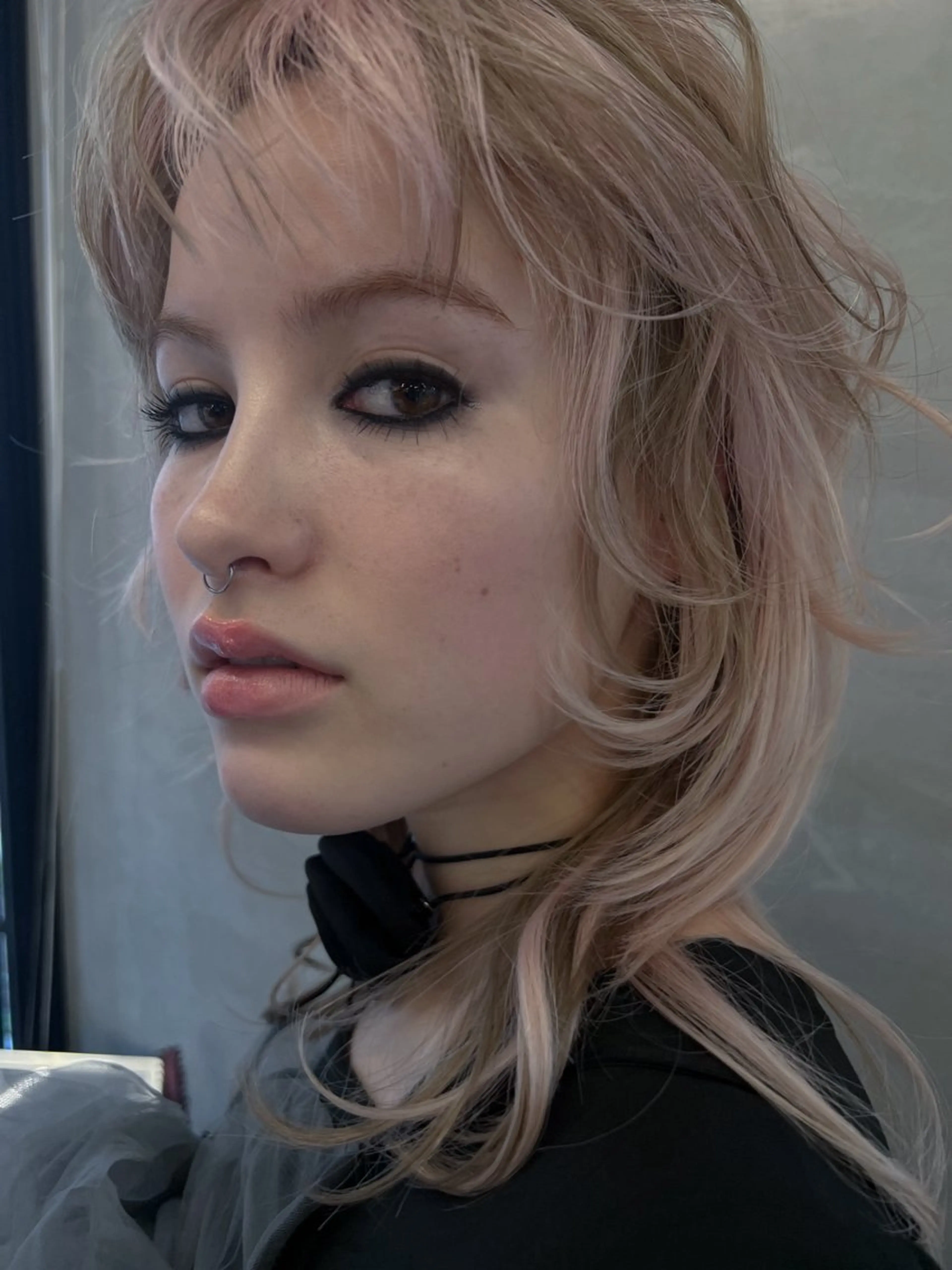 ミディアム ヘアアレンジ ｻｶﾓﾄ ﾅｵﾐのヘアスタイル