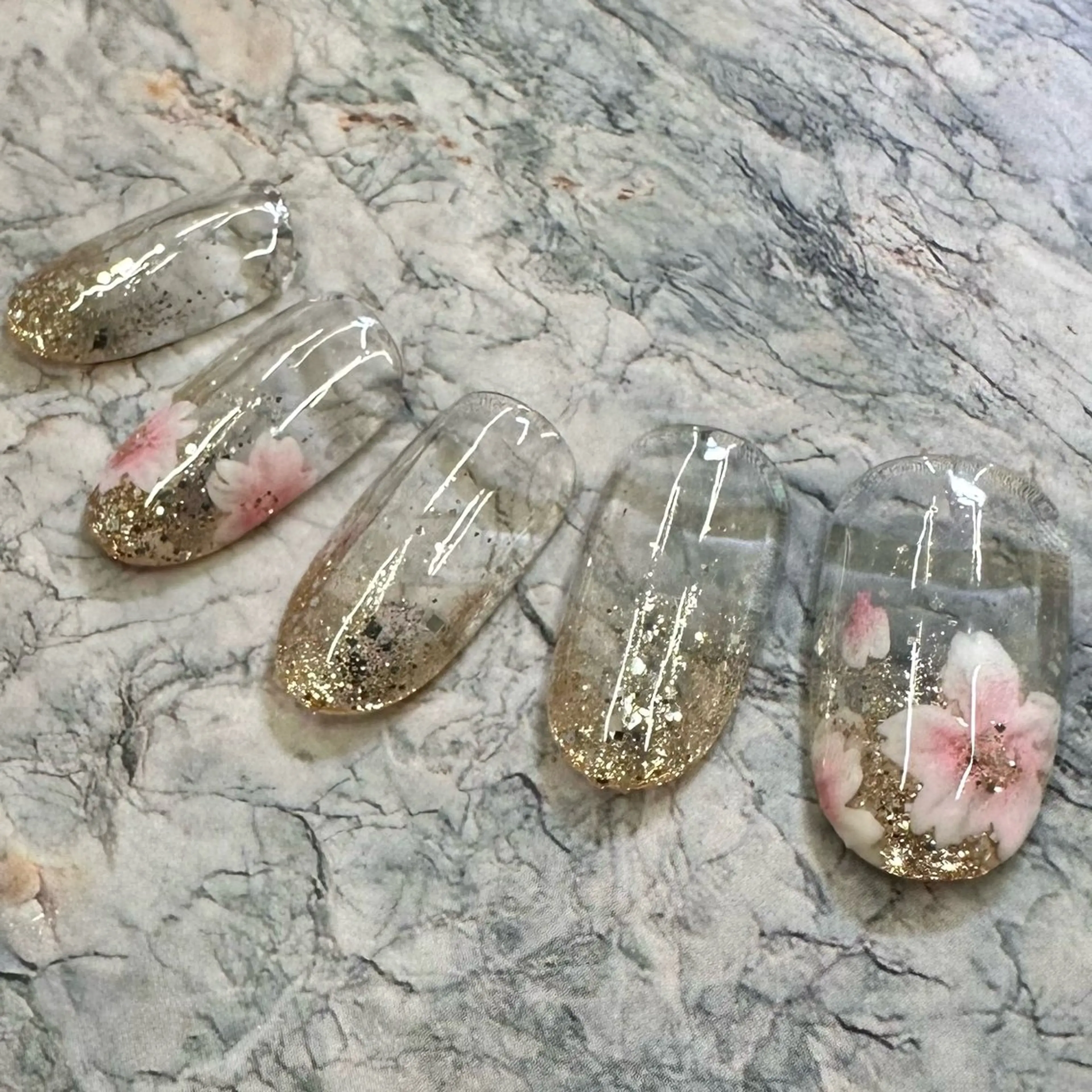 ネイル ハンドネイル I_p4ce 🍊あい🍊のネイルデザイン