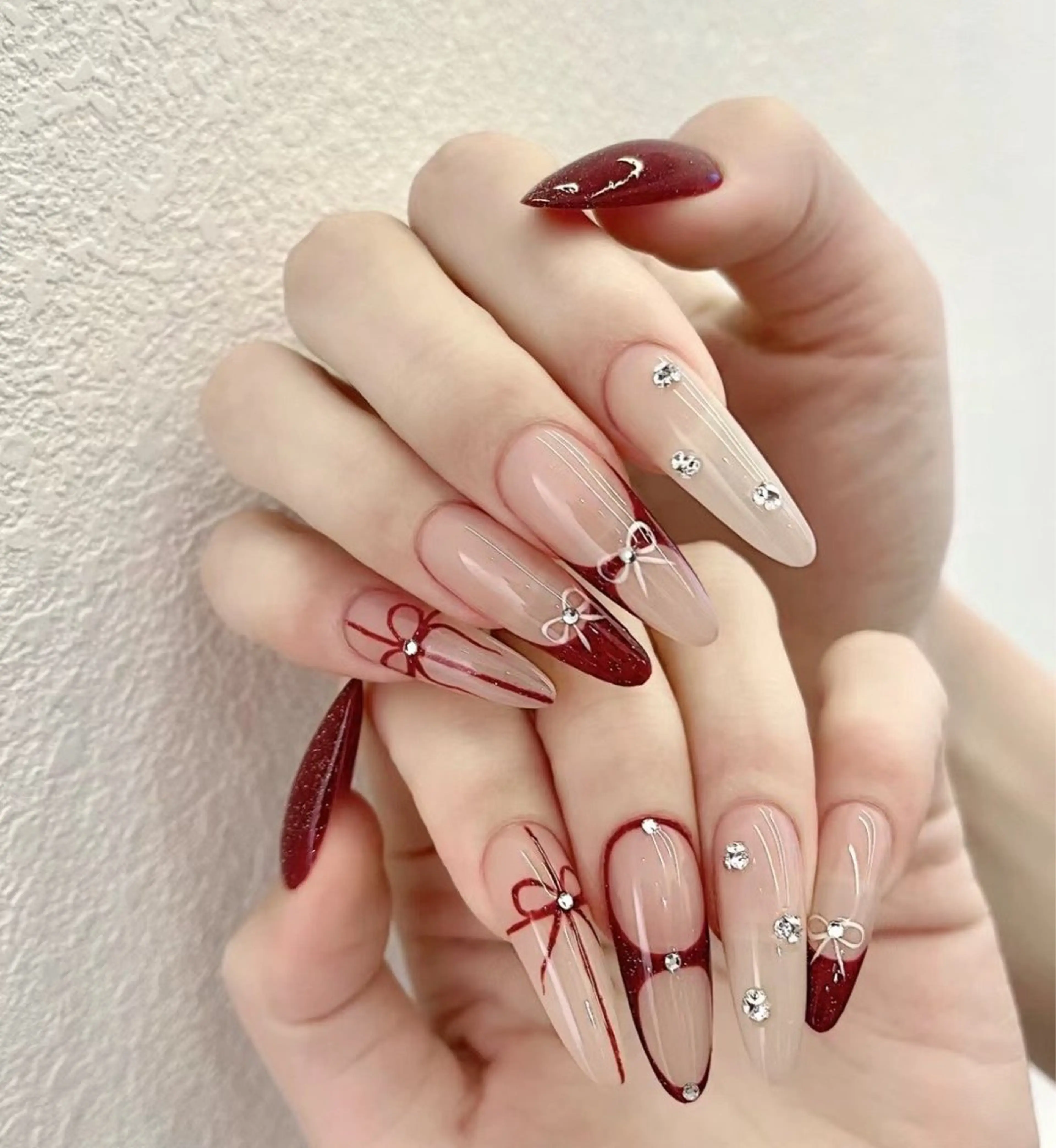 ネイル フレンチネイル ハンドネイル BETTER ME ネイルサロン池田公園のネイルデザイン