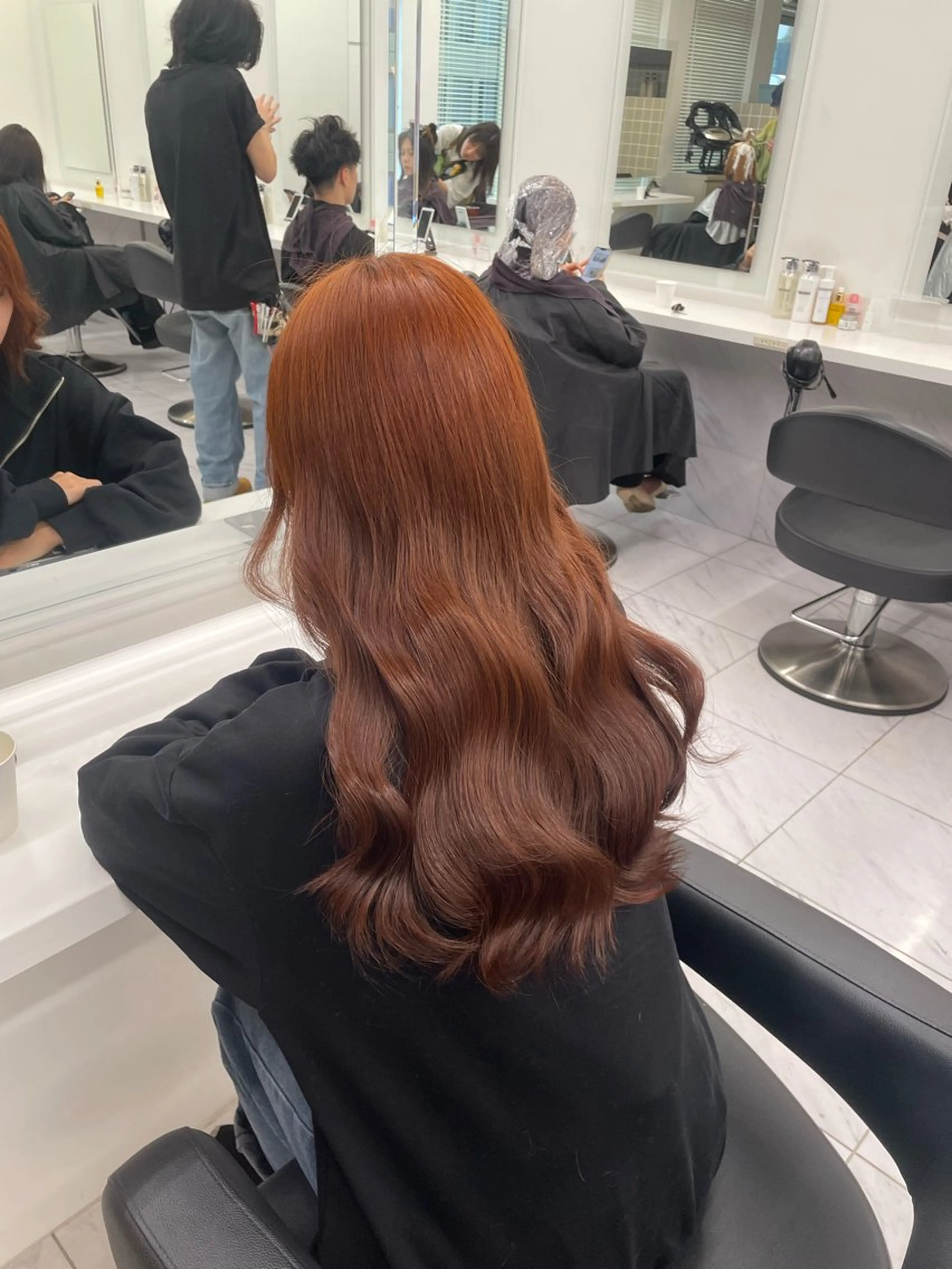 ロング カラー ヘアアレンジ 💗横浜美容室 💗HARUNAのヘアスタイル