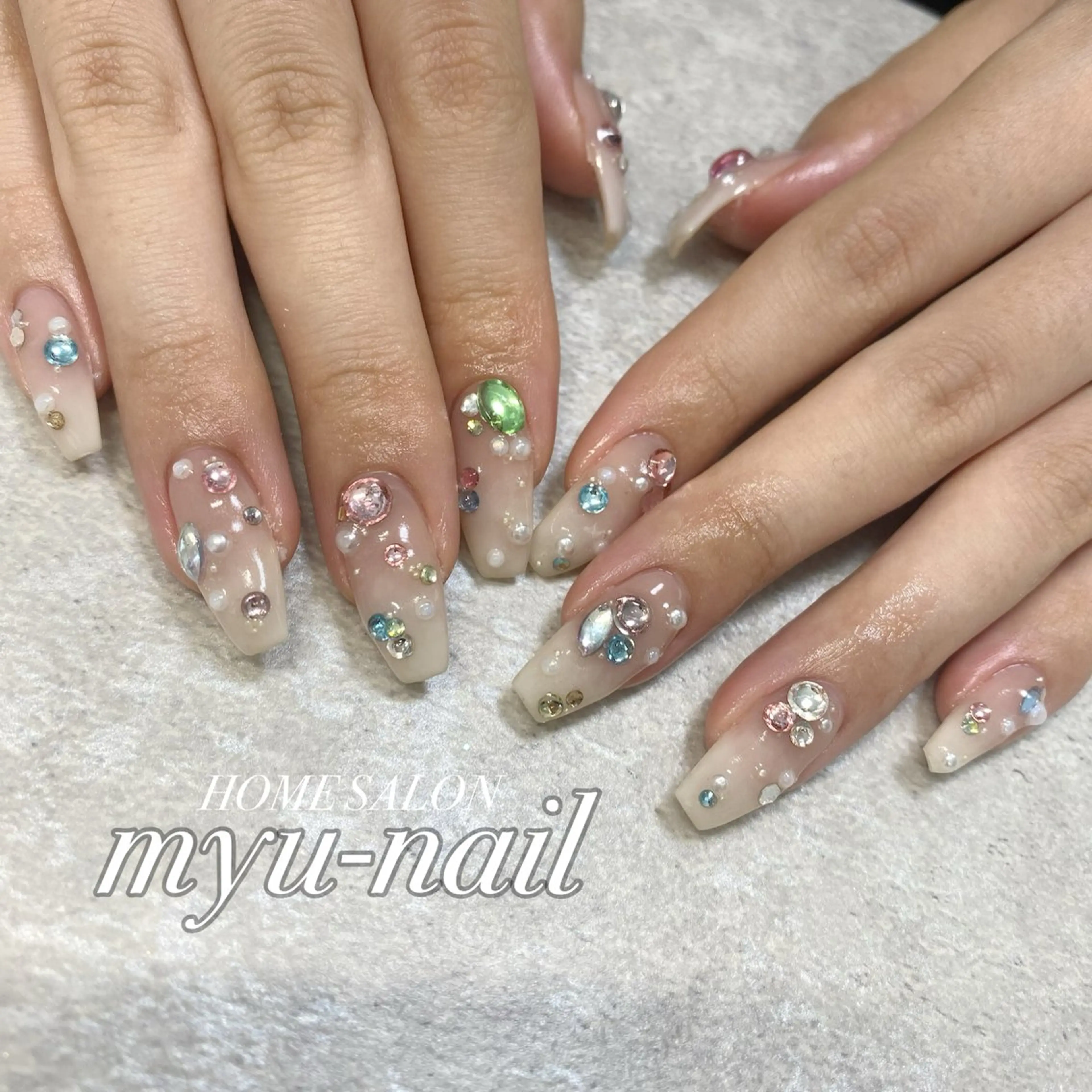 ネイル ホームサロン myu-nailのネイルデザイン