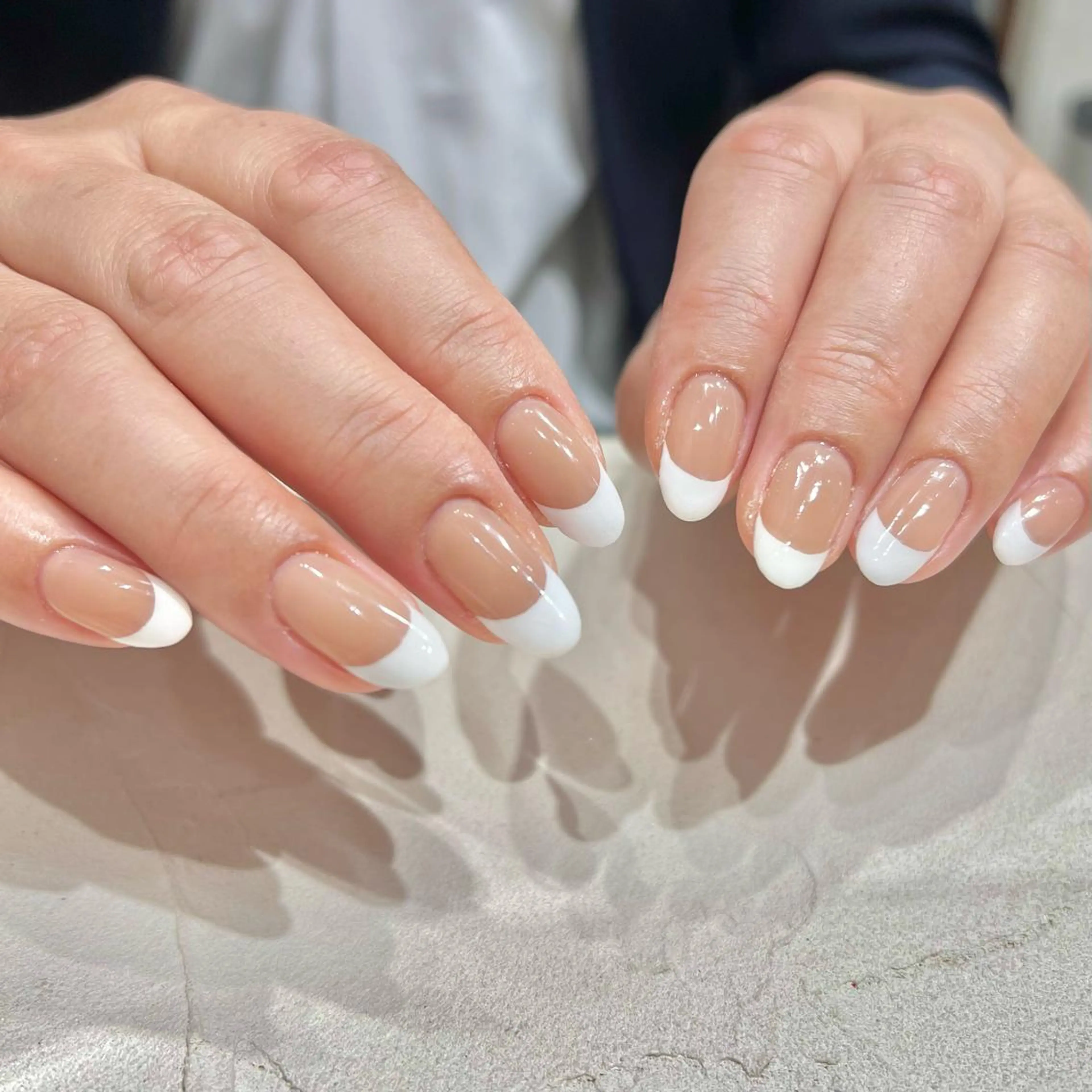 🌸ハンド🌸【オフ有🙆🏻♀️】王道フレンチ【センター南/パラジェル変更可】の写真