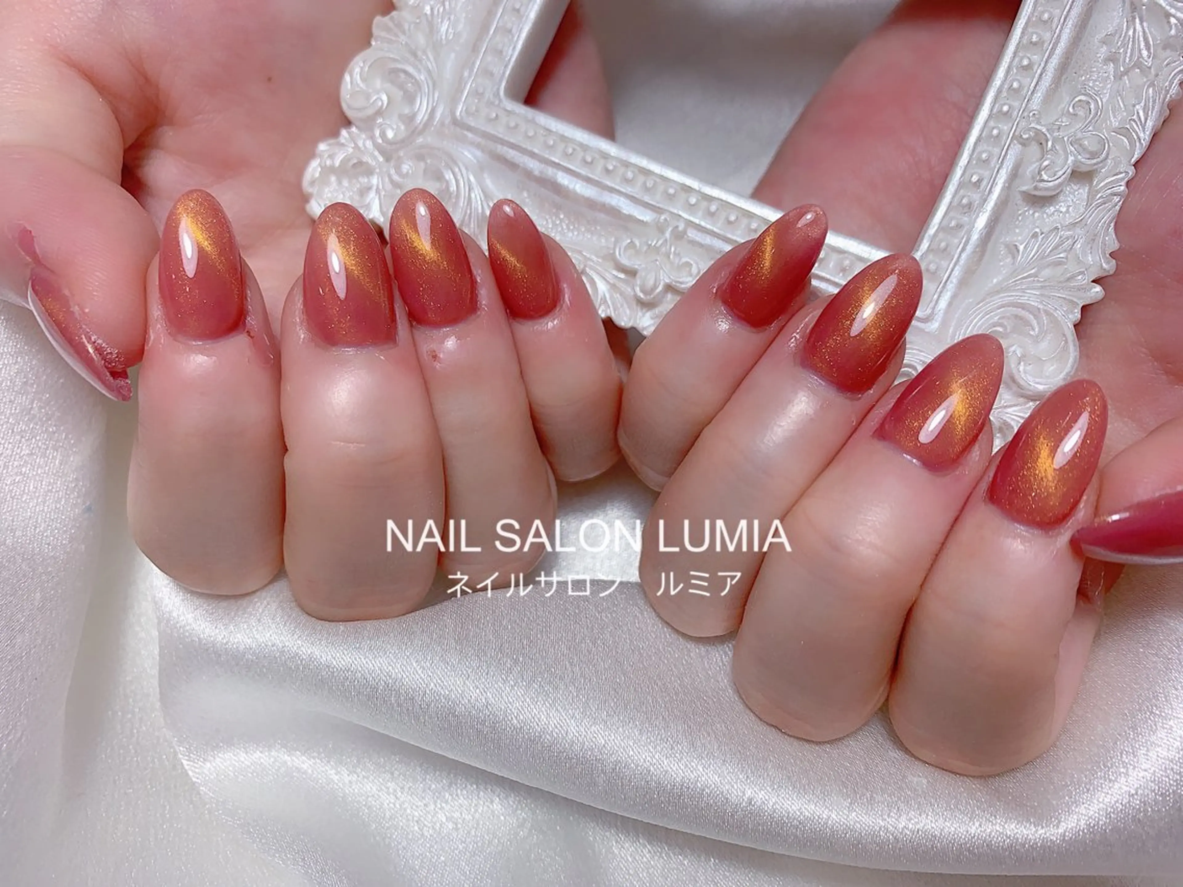 ネイル ハンドネイル ネイルサロン ルミア Lumia 店長のネイルデザイン