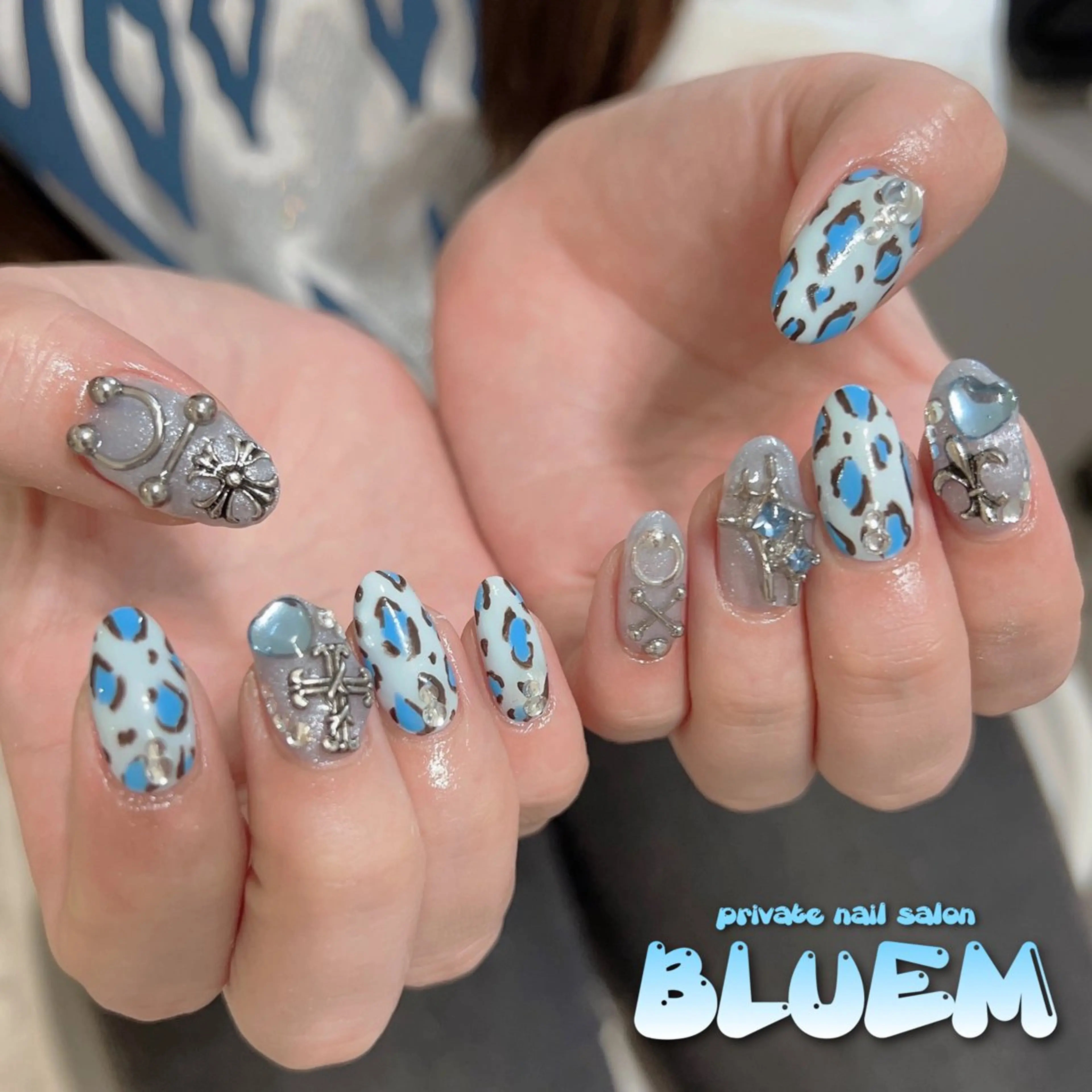 ネイル ハンドネイル BLUEM なな🐶のネイルデザイン