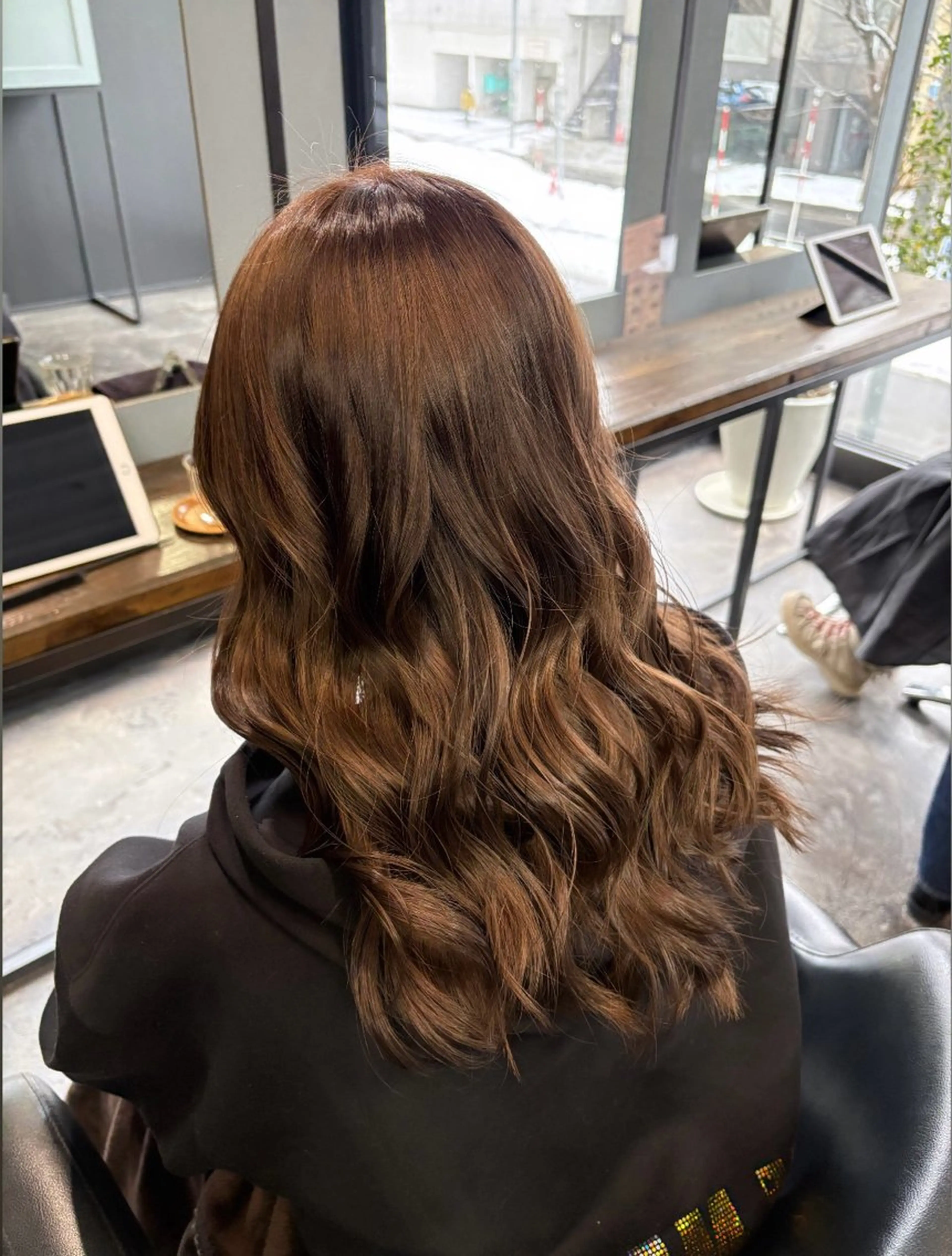 カラー 透明感カラー ヘアカラー 暖色カラー/髪質改善 🐮ユイカのヘアスタイル