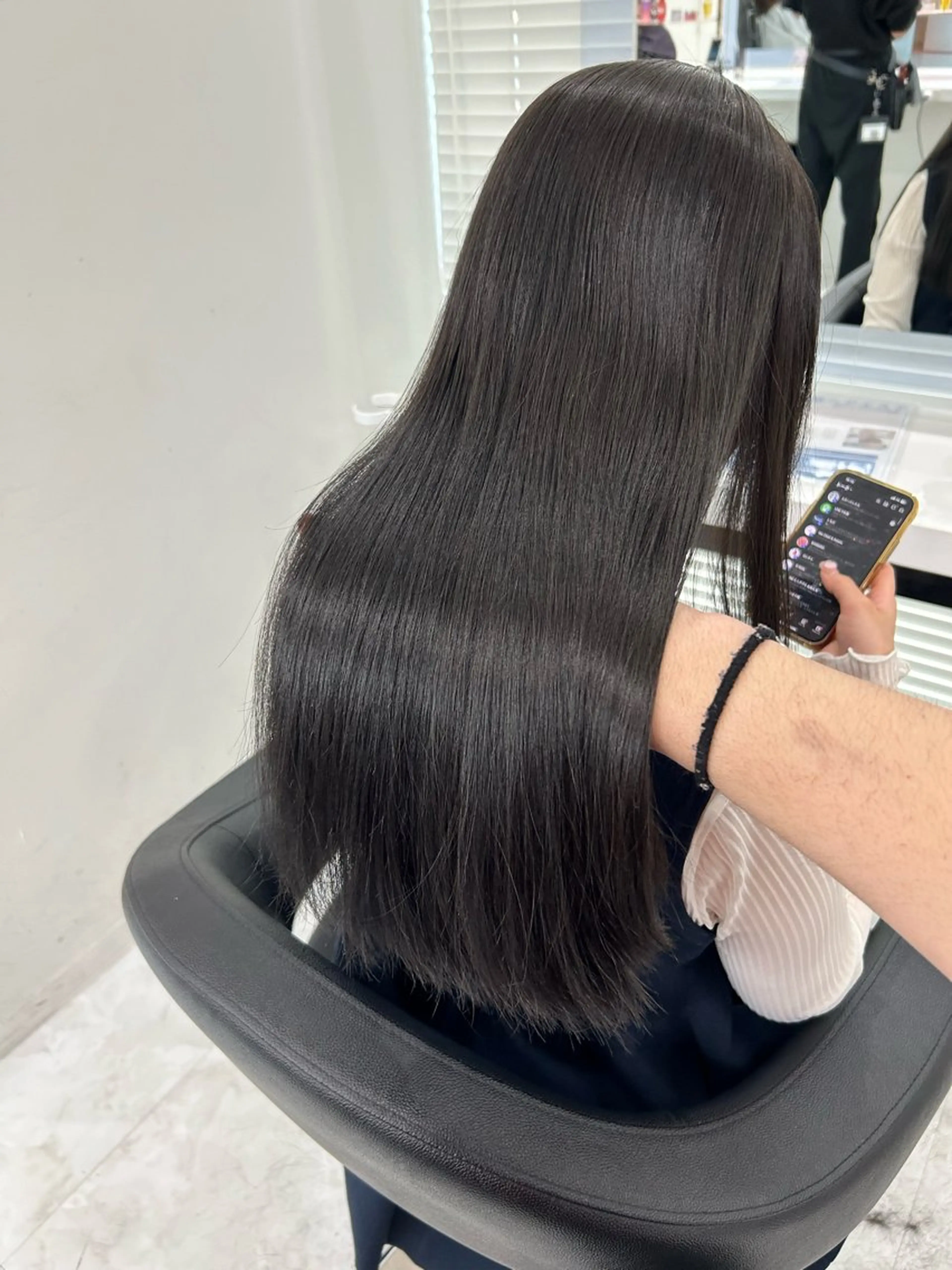 セミロング カラー 韓国カット/ パーマ/KOTAのヘアスタイル