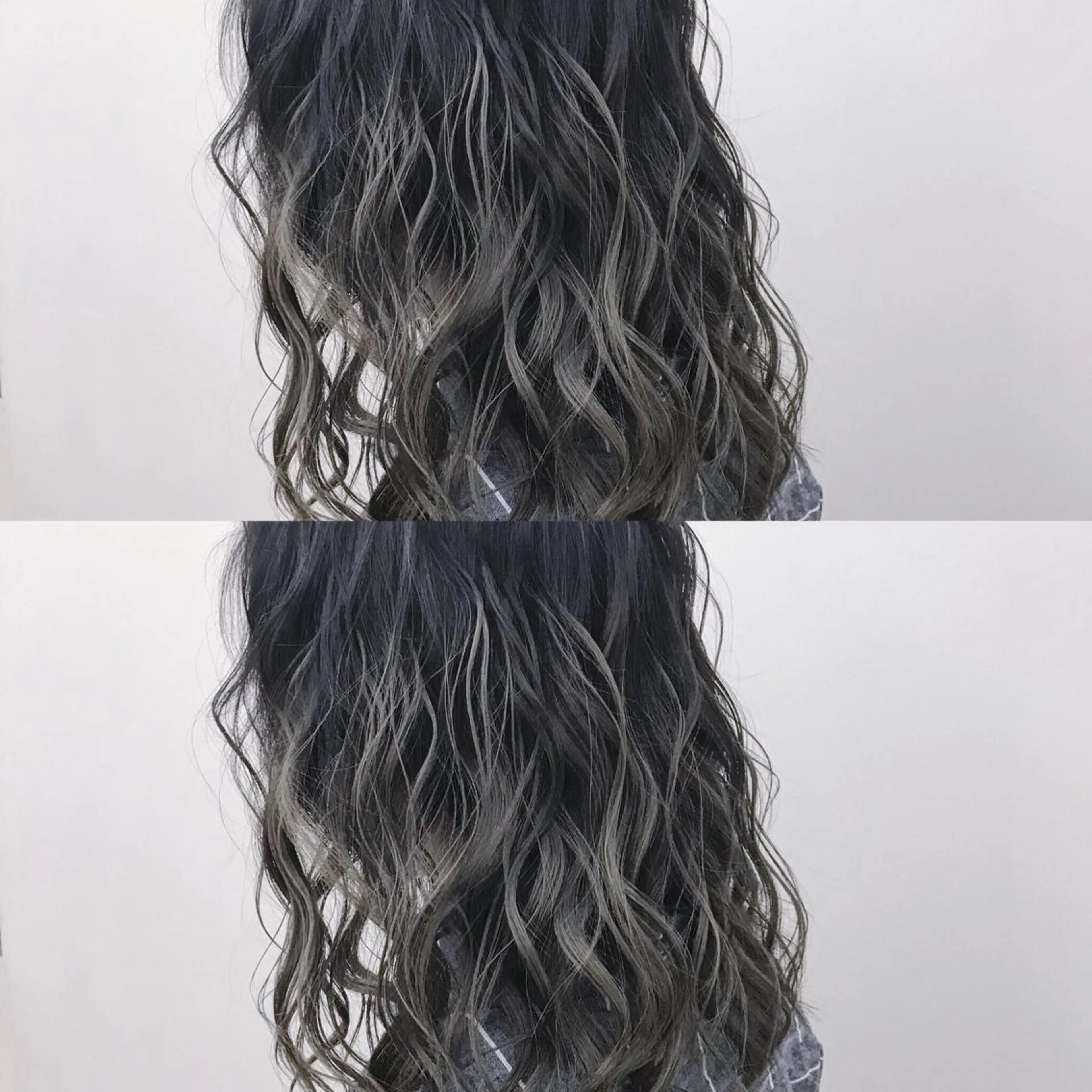 ミディアム カラー 永岡 鉄平のヘアスタイル