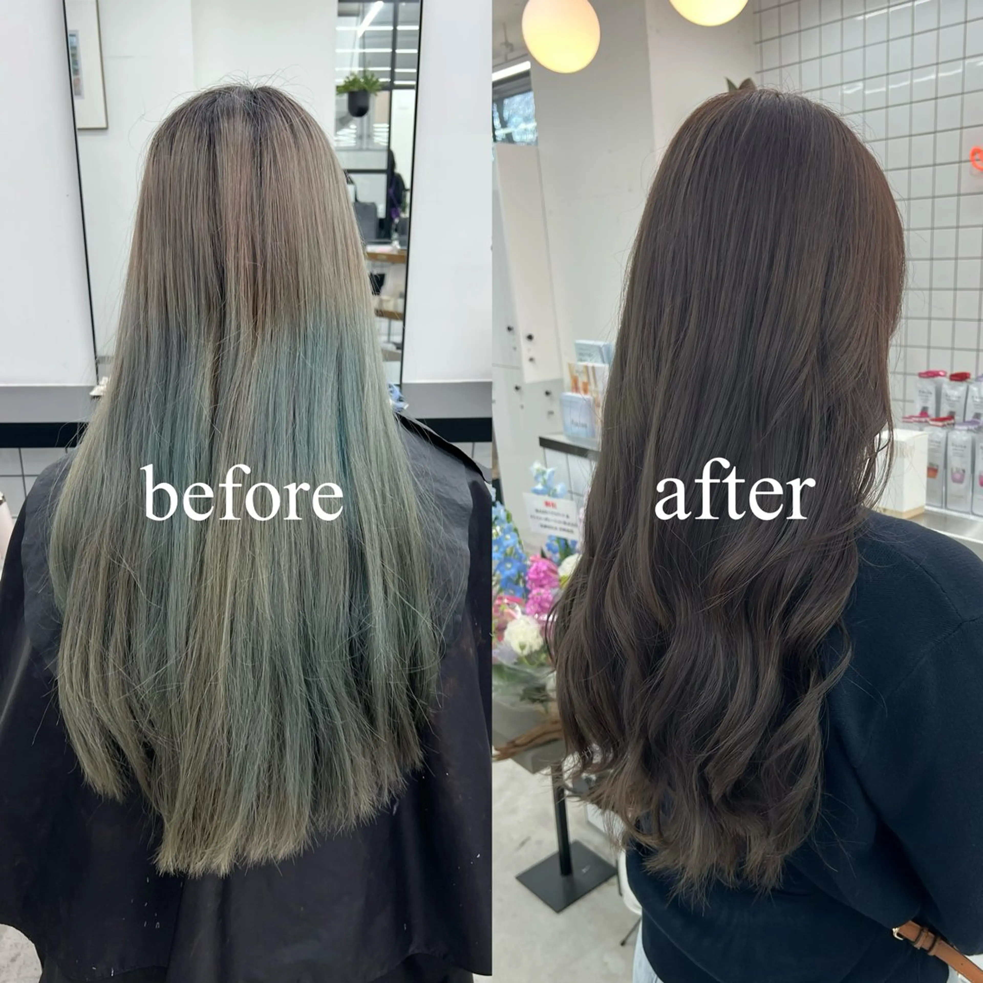 ロング カラー ブリーチ ブラウンカラー 透明感カラー ナチュラルブラウン カット ヘアカラー 🌷︎あすか🌷 JILLSTUDIOのヘアスタイル