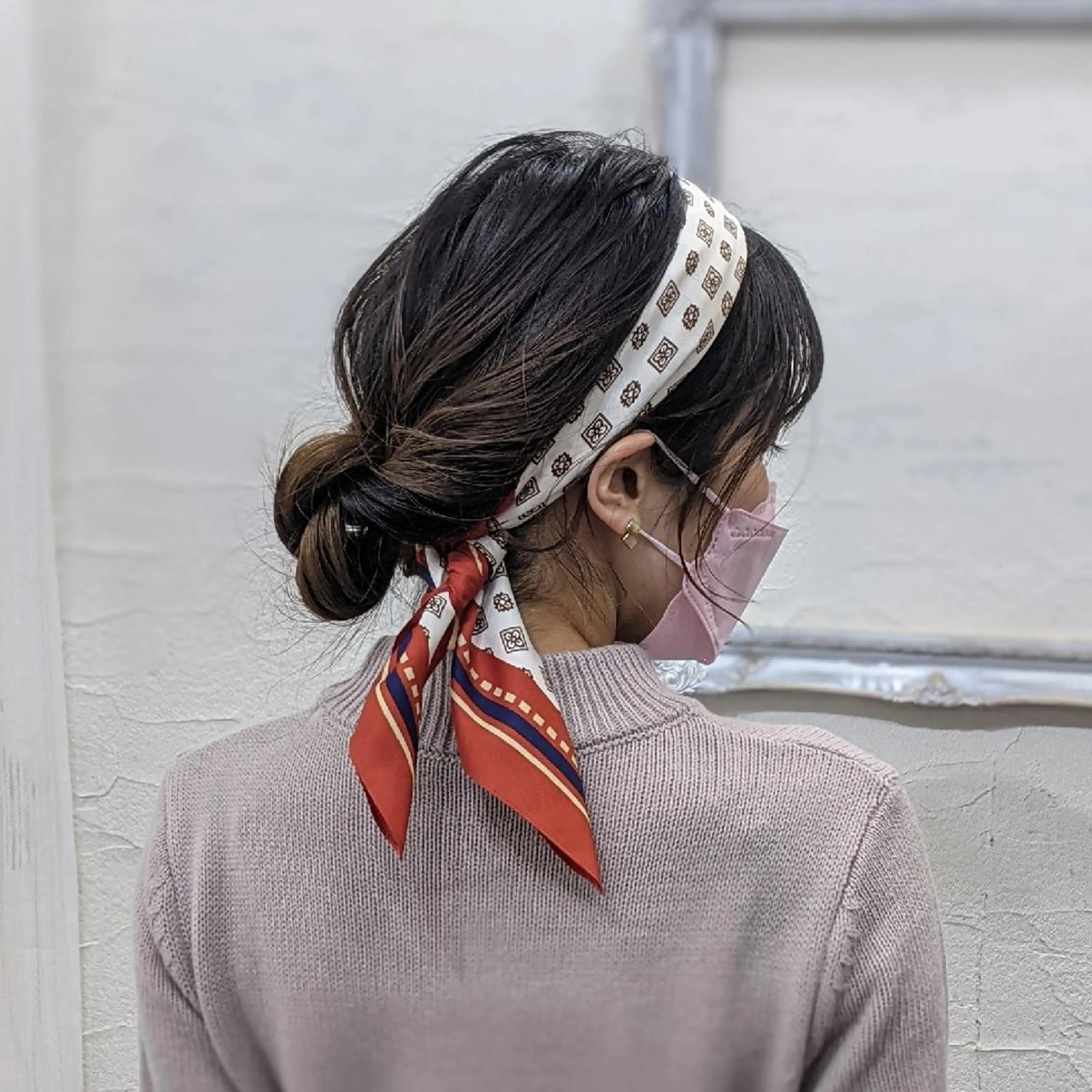 ヘアアレンジ セミロング HIKARI＠ Ruheplatzのヘアスタイル