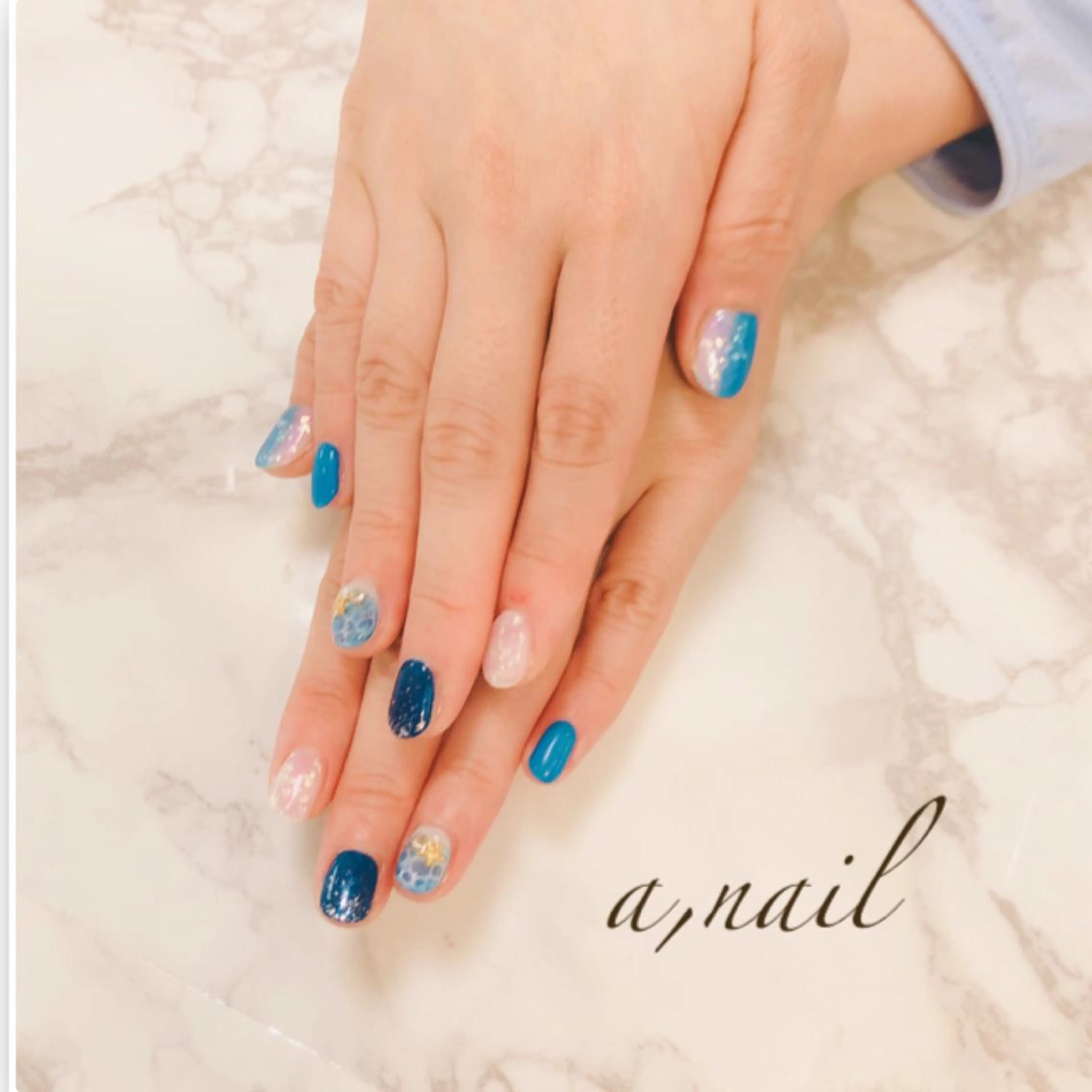 ネイル フットネイル ジェルネイル グラデーション オフィスネイル ワンカラーネイル ハンドネイル ネイルサロン エーネイルのネイルデザイン