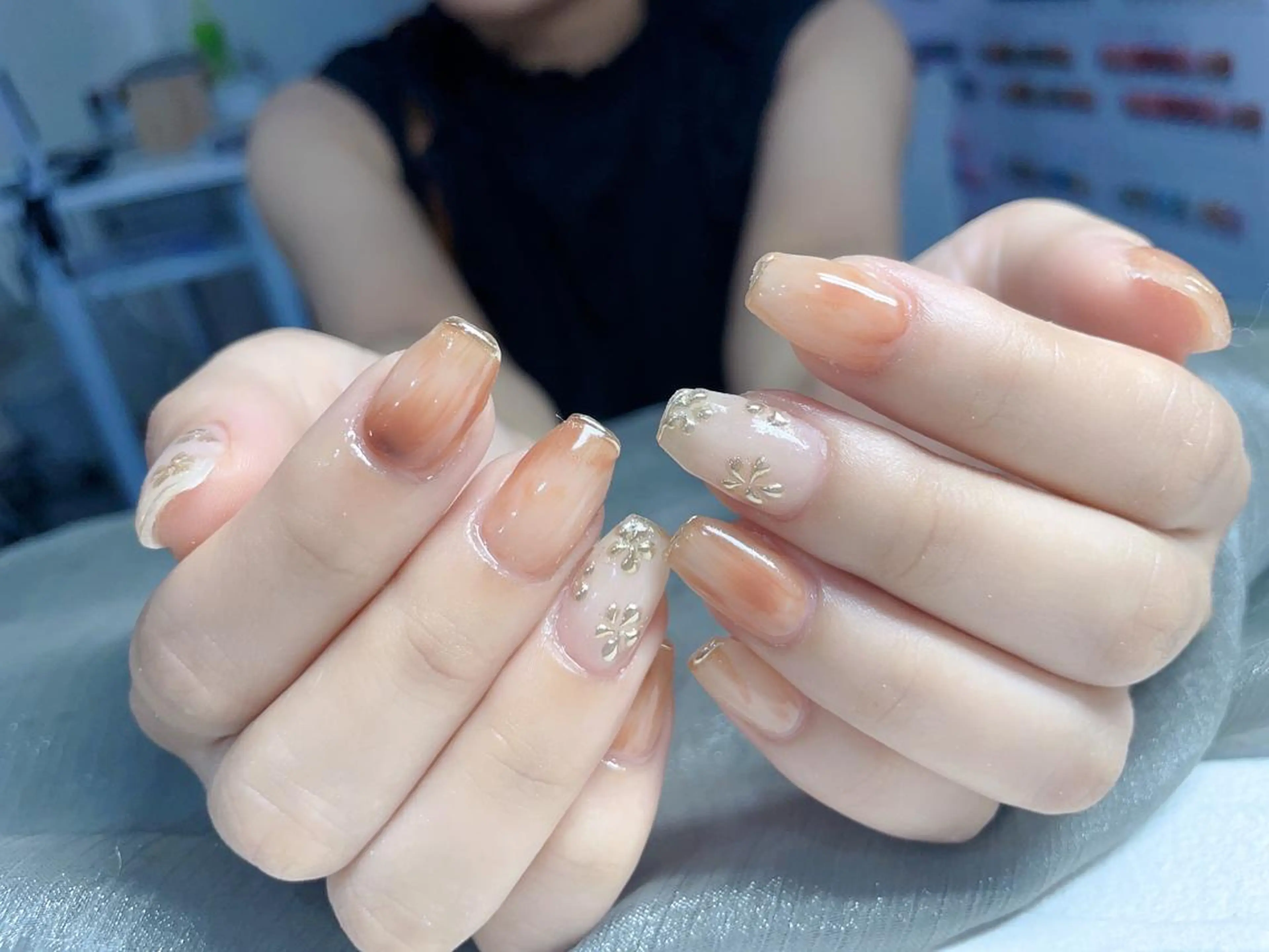 ネイル 神田 ココナッツのネイルデザイン