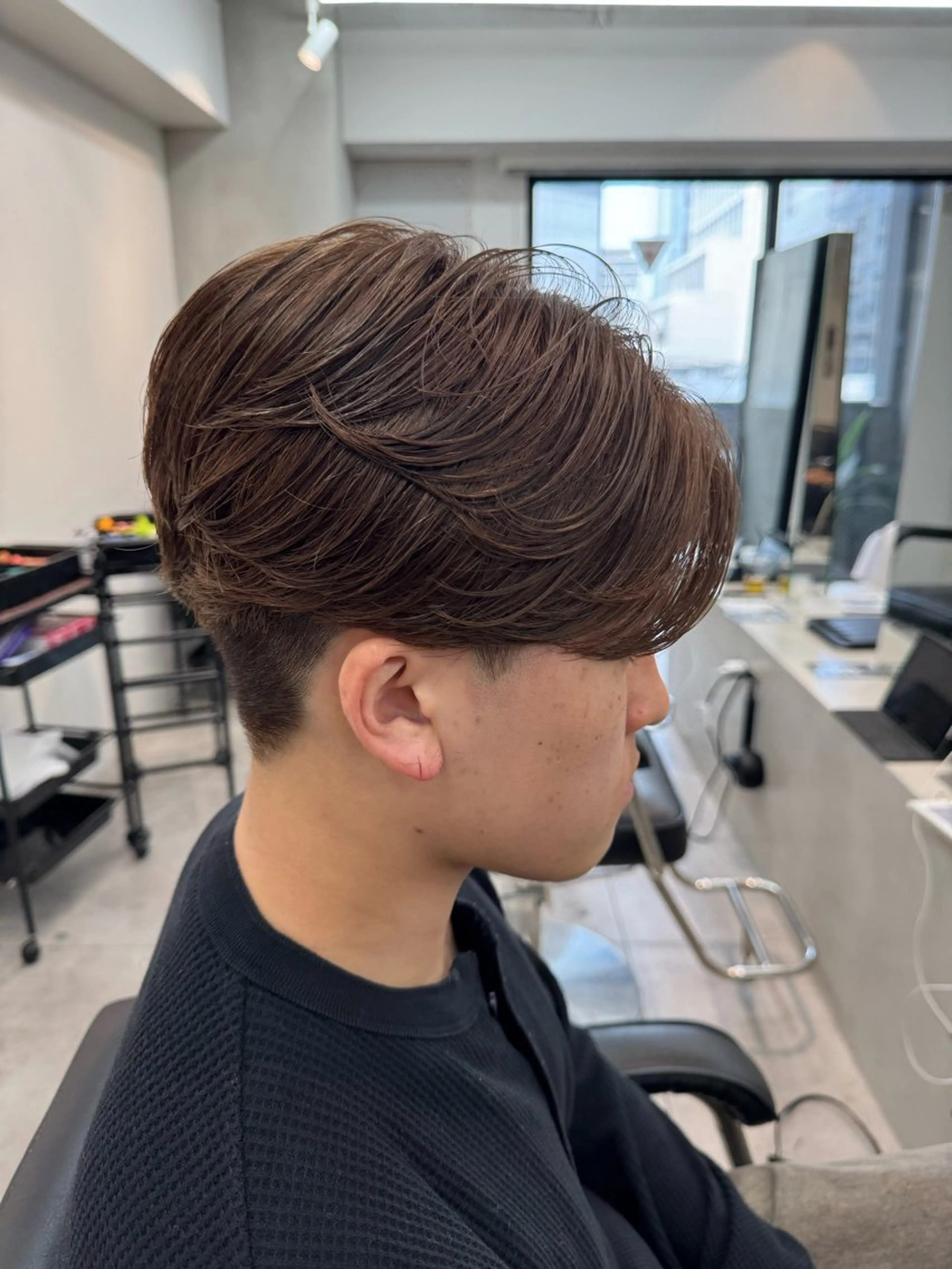 パーマ メンズ メンズパーマ カット パーマ 大宮メンズ特化/パー マ職人/小川藍人のヘアスタイル