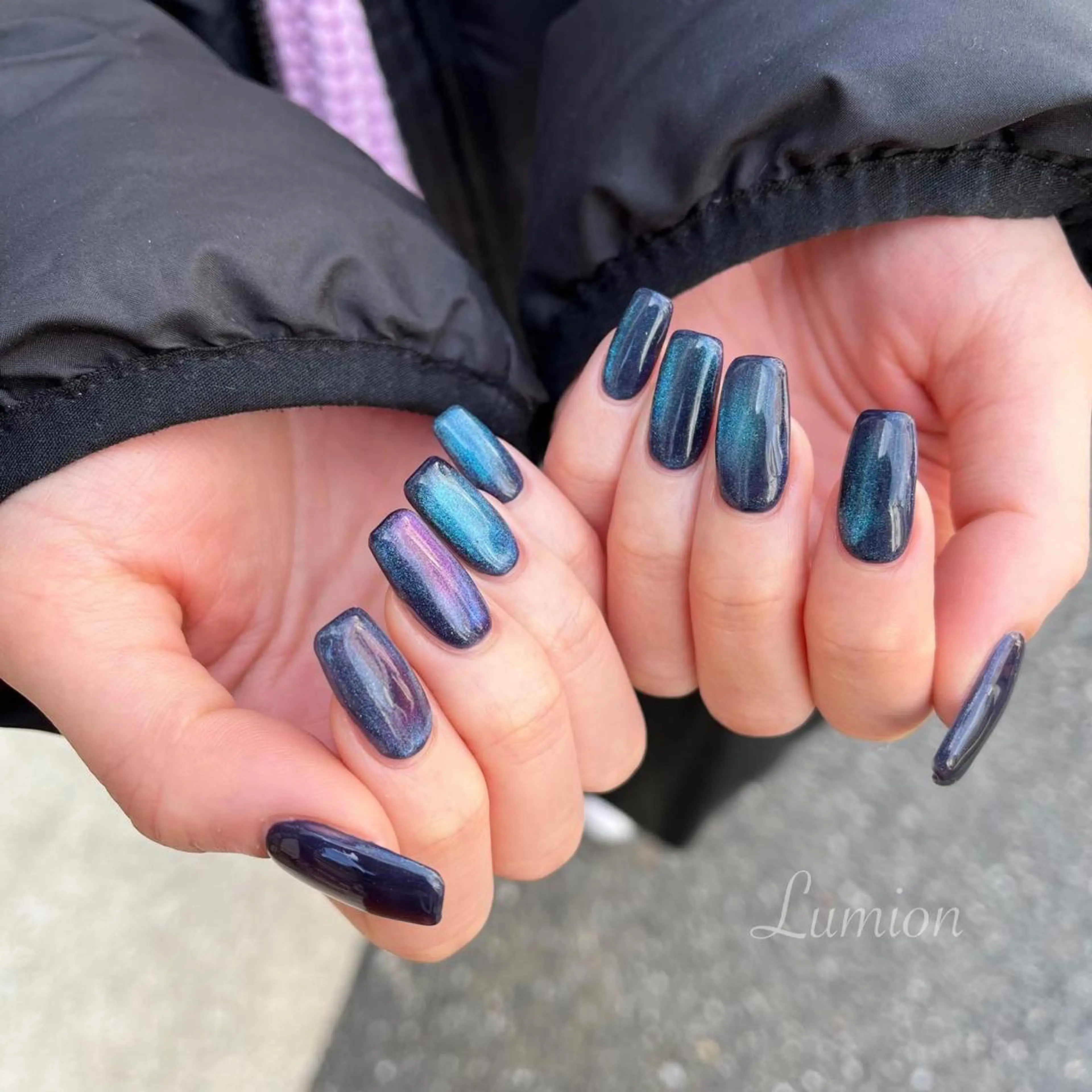 ネイル マグネットネイル nailroom Lumionのネイルデザイン