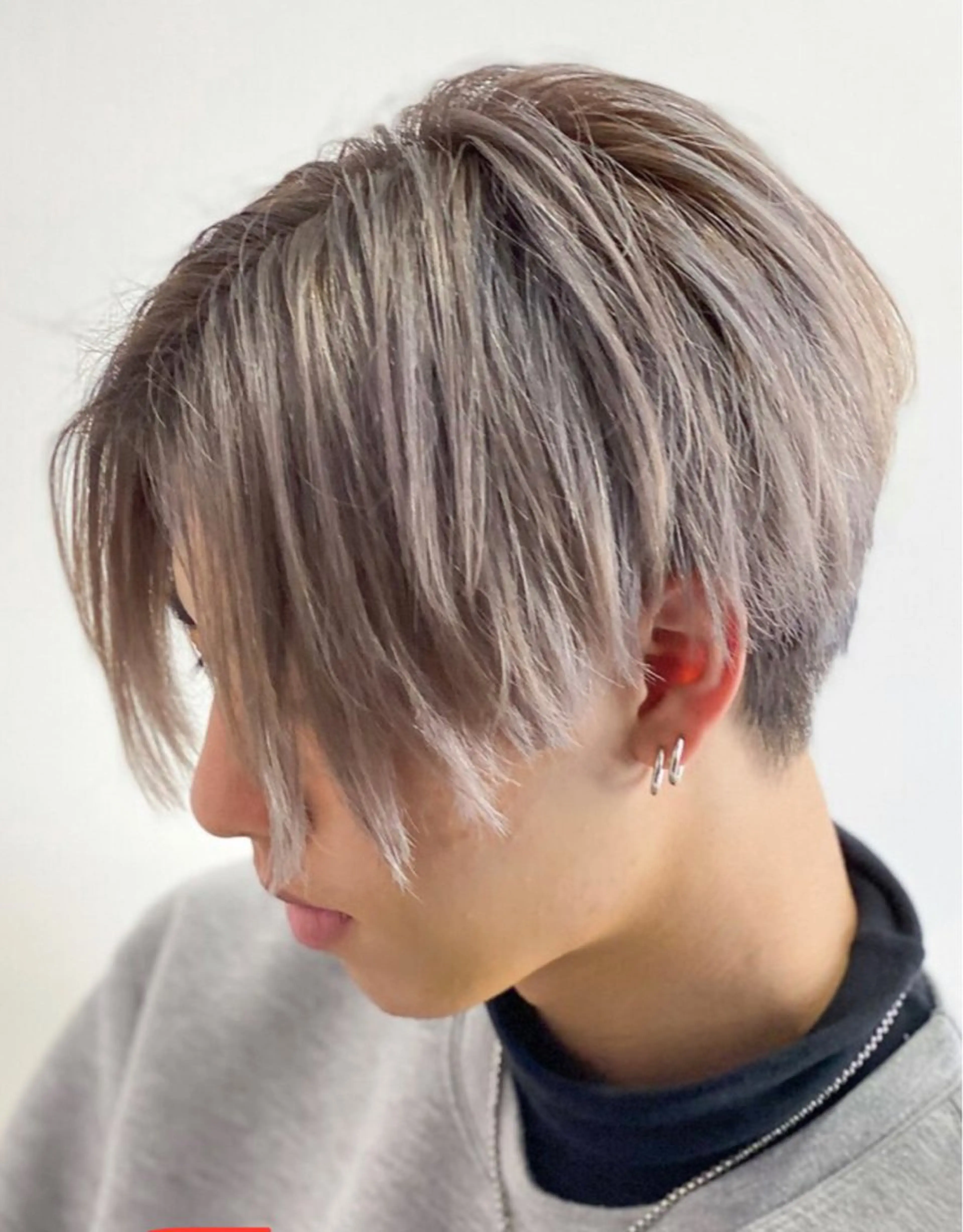 メンズカット➕メンズダブルカラーの写真