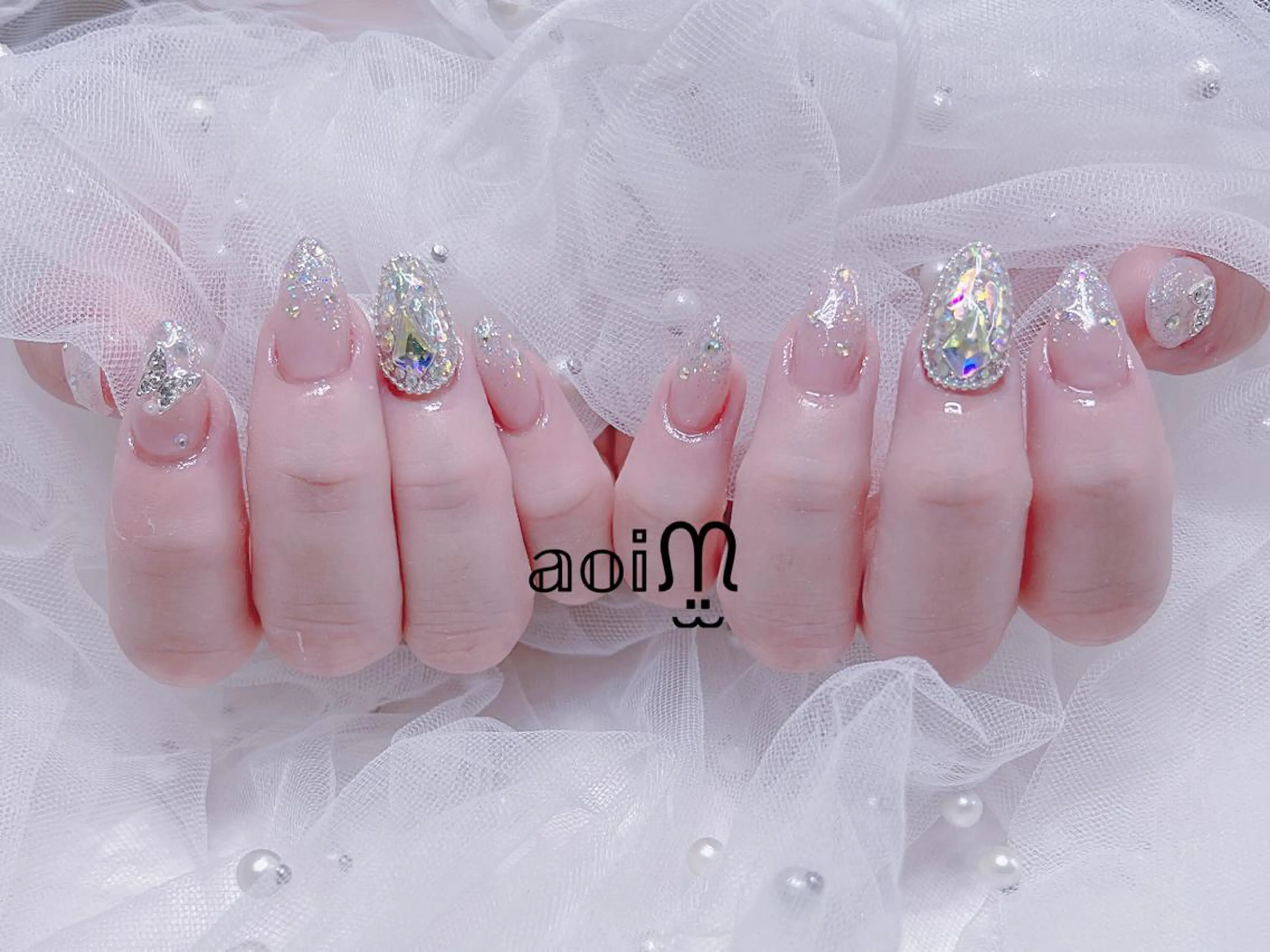 ネイル 葵うさぎ所属・葵うさぎ AIのネイルデザイン