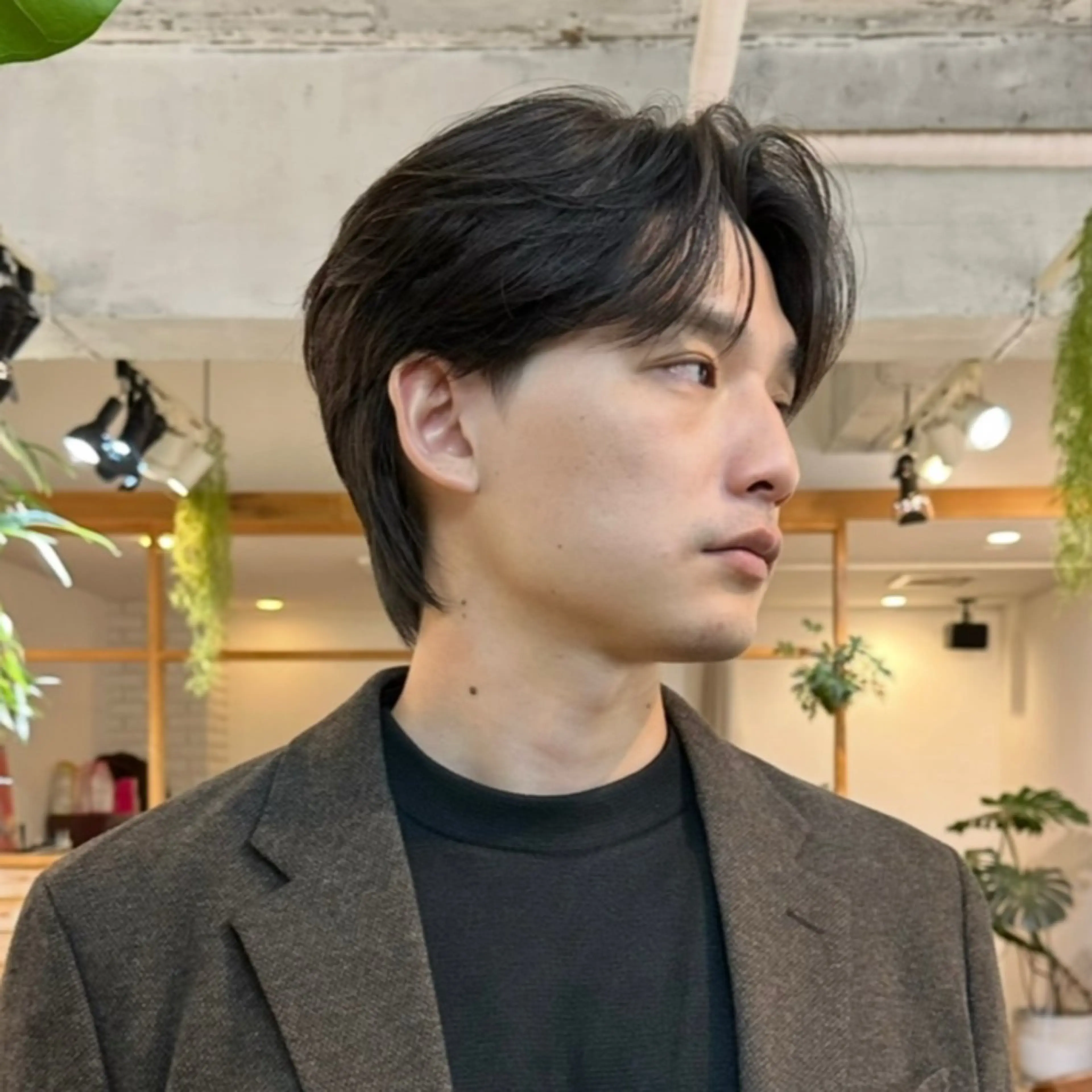 【税込７０００円】メンズカット＆ダウンパーマ 韓国/韓国風/ハチ張り解消/骨格矯正の写真