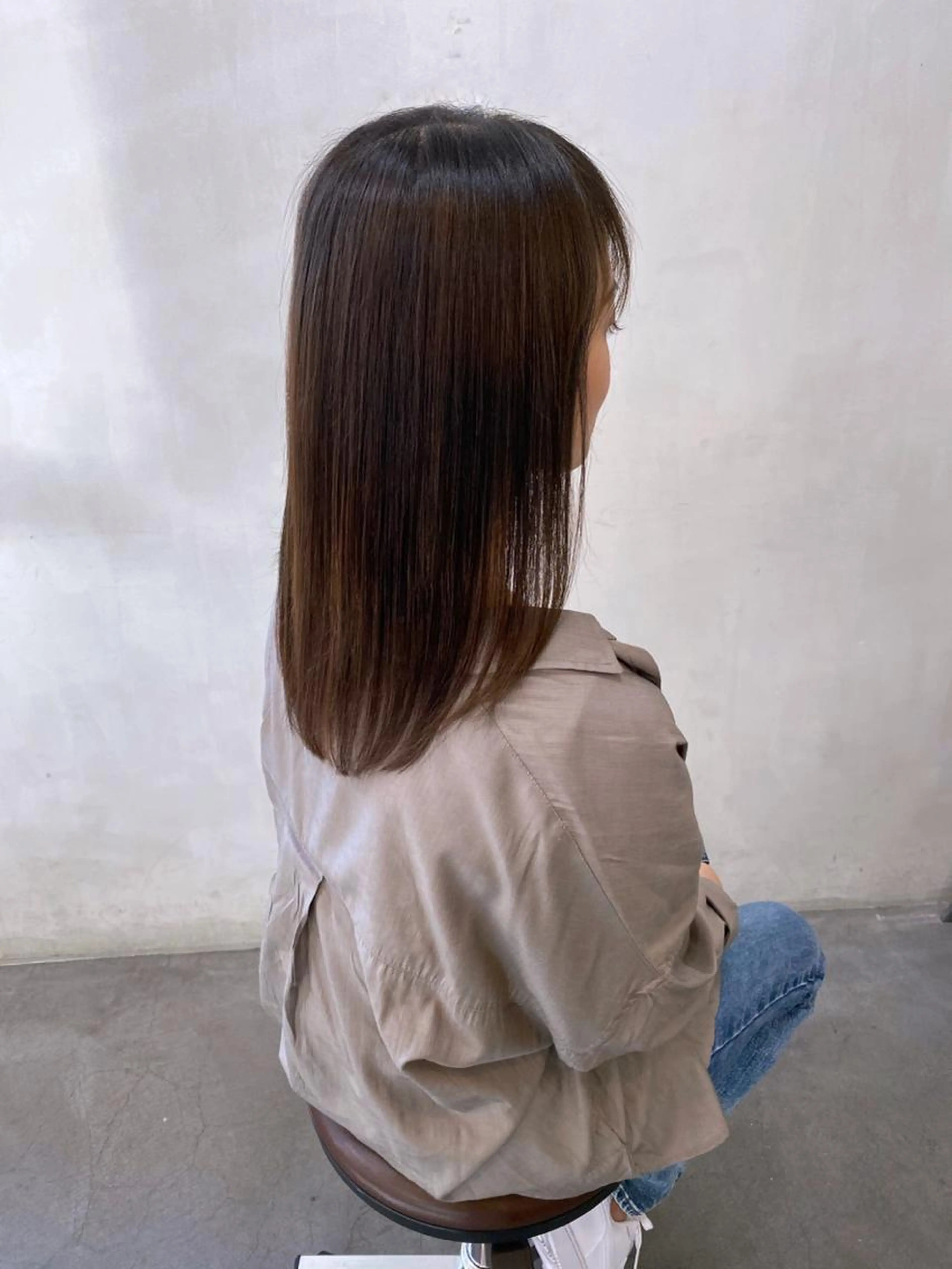 【⭐️最新技術！ノンダメージストレート⭐️】真っ直ぐすぎない地毛風ストレート🔥の写真