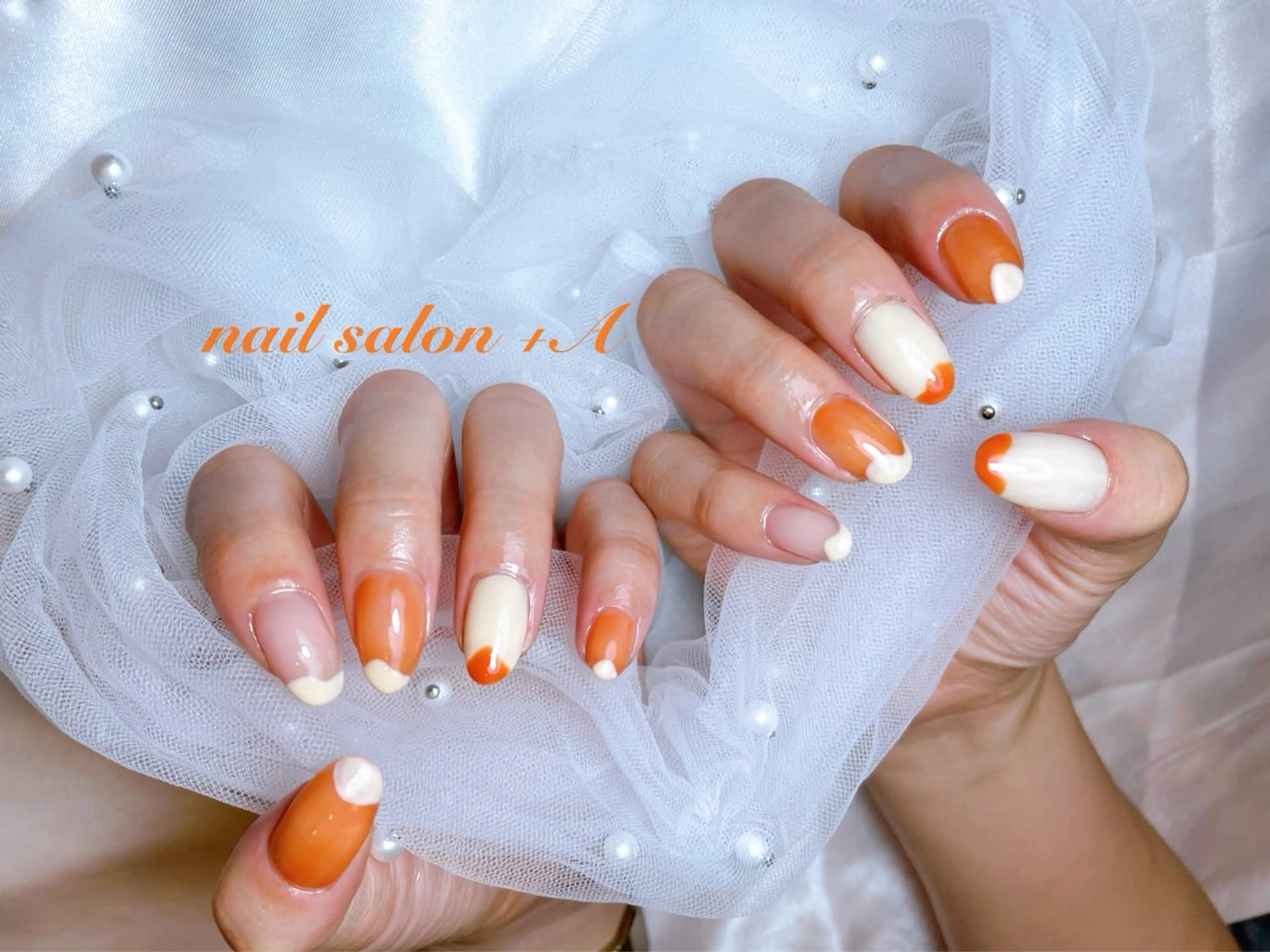 ショート ハンドネイル Nail Salon +Aのネイルデザイン